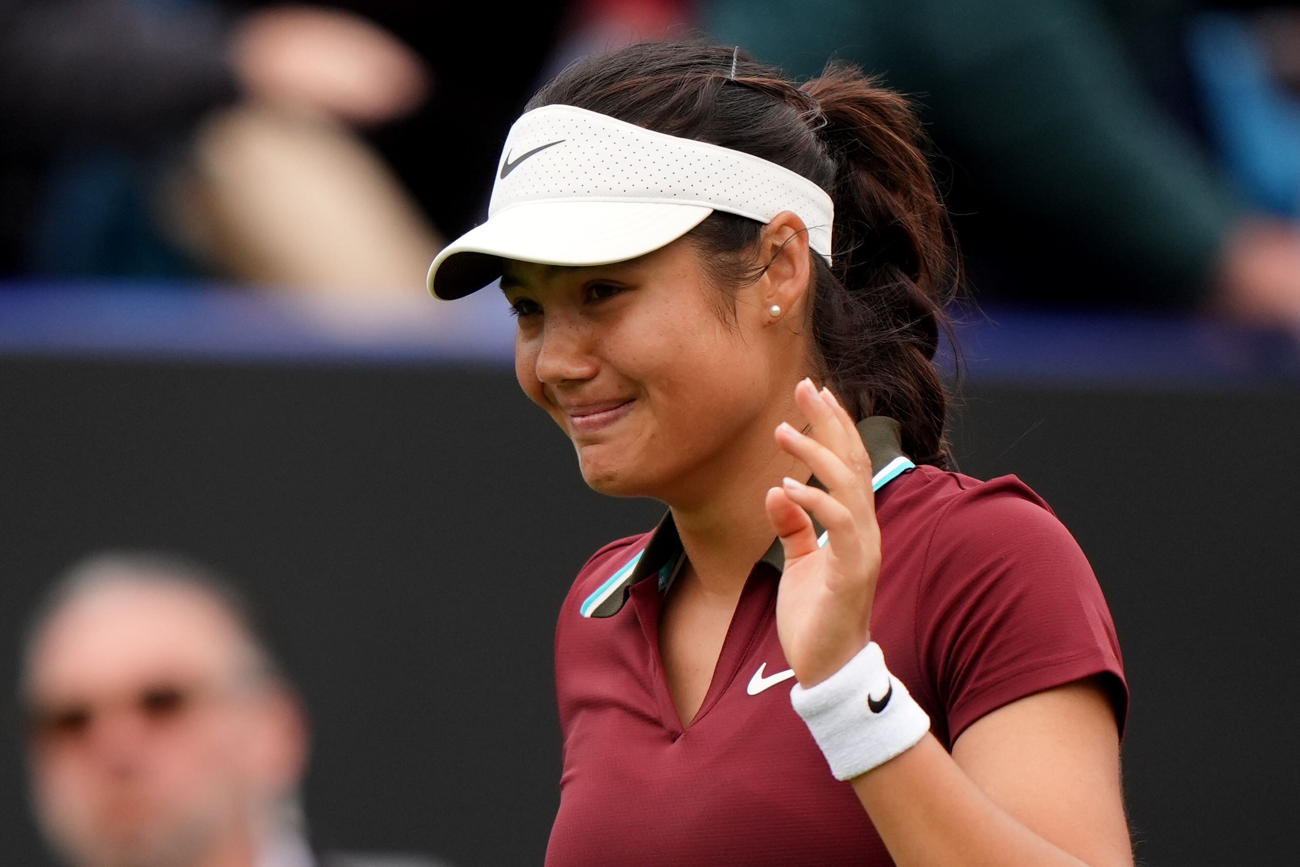 Emma Raducanu emotional after comeback victory at Eastbourne: ‘It meant a lot to me’