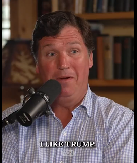 Tucker Carlson said that the Murdochs "really hate Trump," and that's why they wanted him to run for president in 2024.