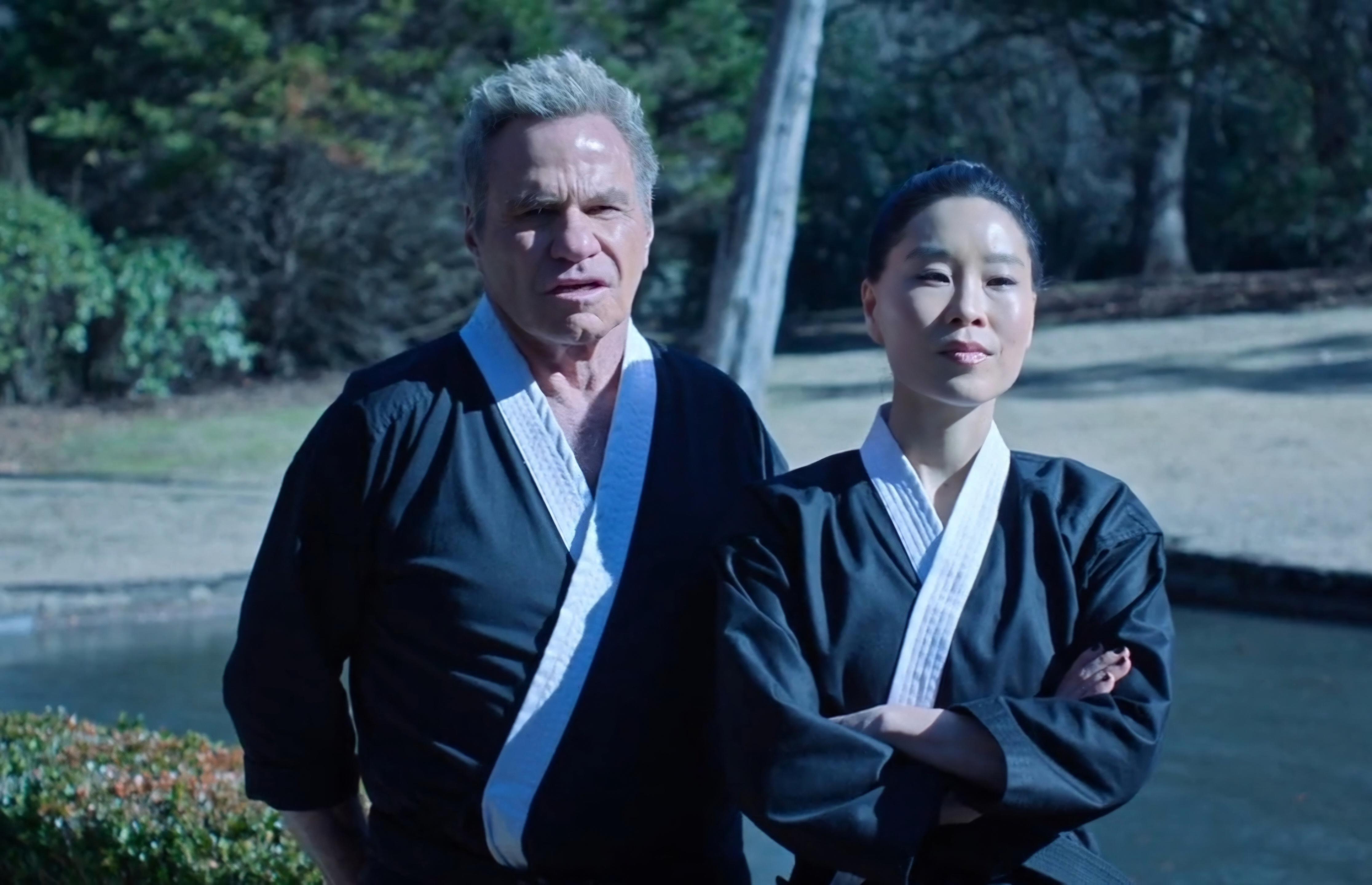 Cobra Kai star Martin Kove was allegedly asked to leave a fan convention after biting Alicia Hannah-Kim