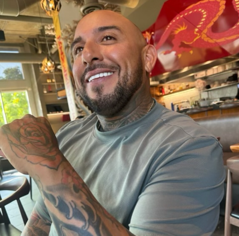 Hector Guarduno, a 43-year-old father-of-four, was also killed outside the Fontana sushi restaurant on Saturday evening