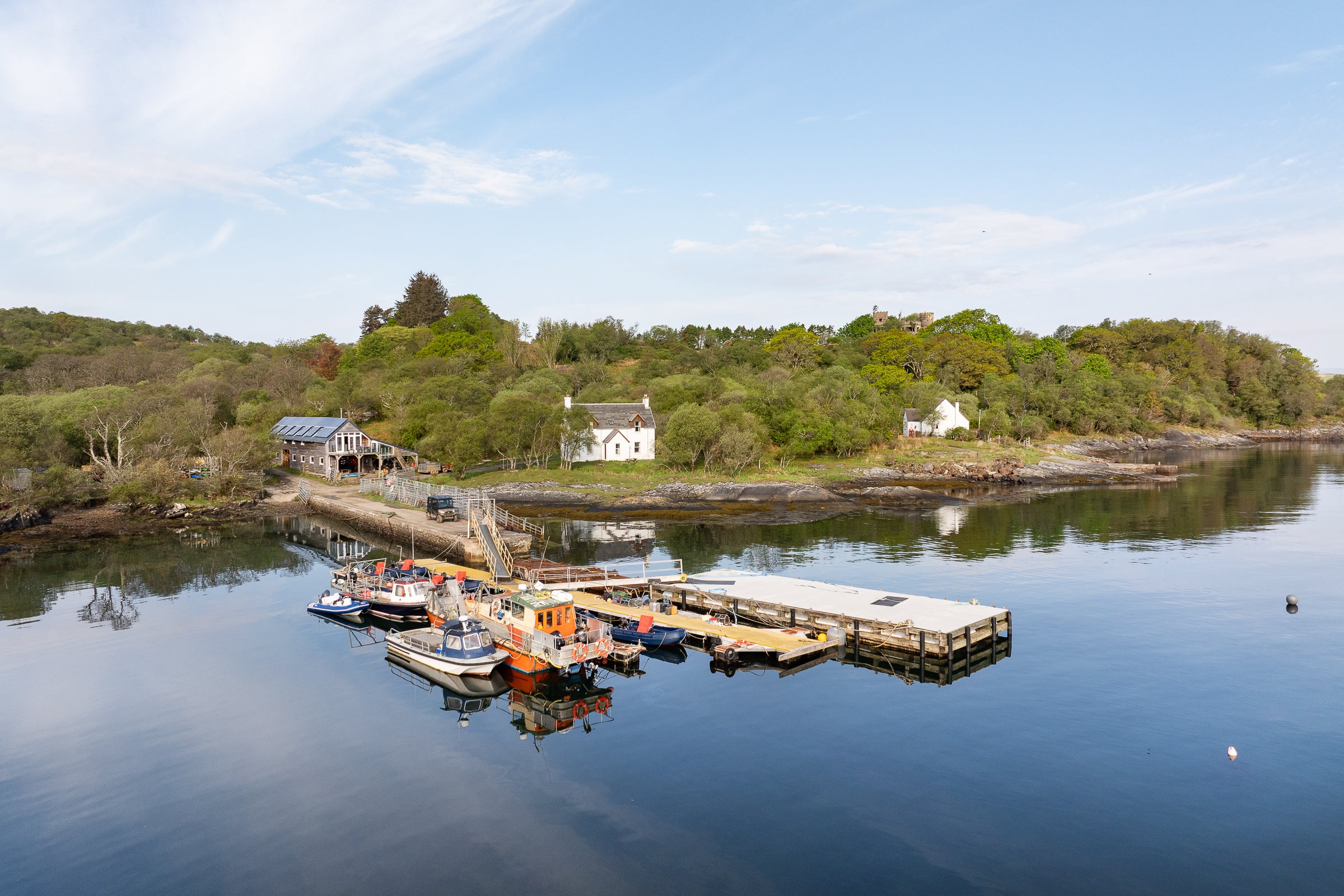 The island is marketed as ideal for multi-generational living, a boutique hospitality venture or a wellness destination