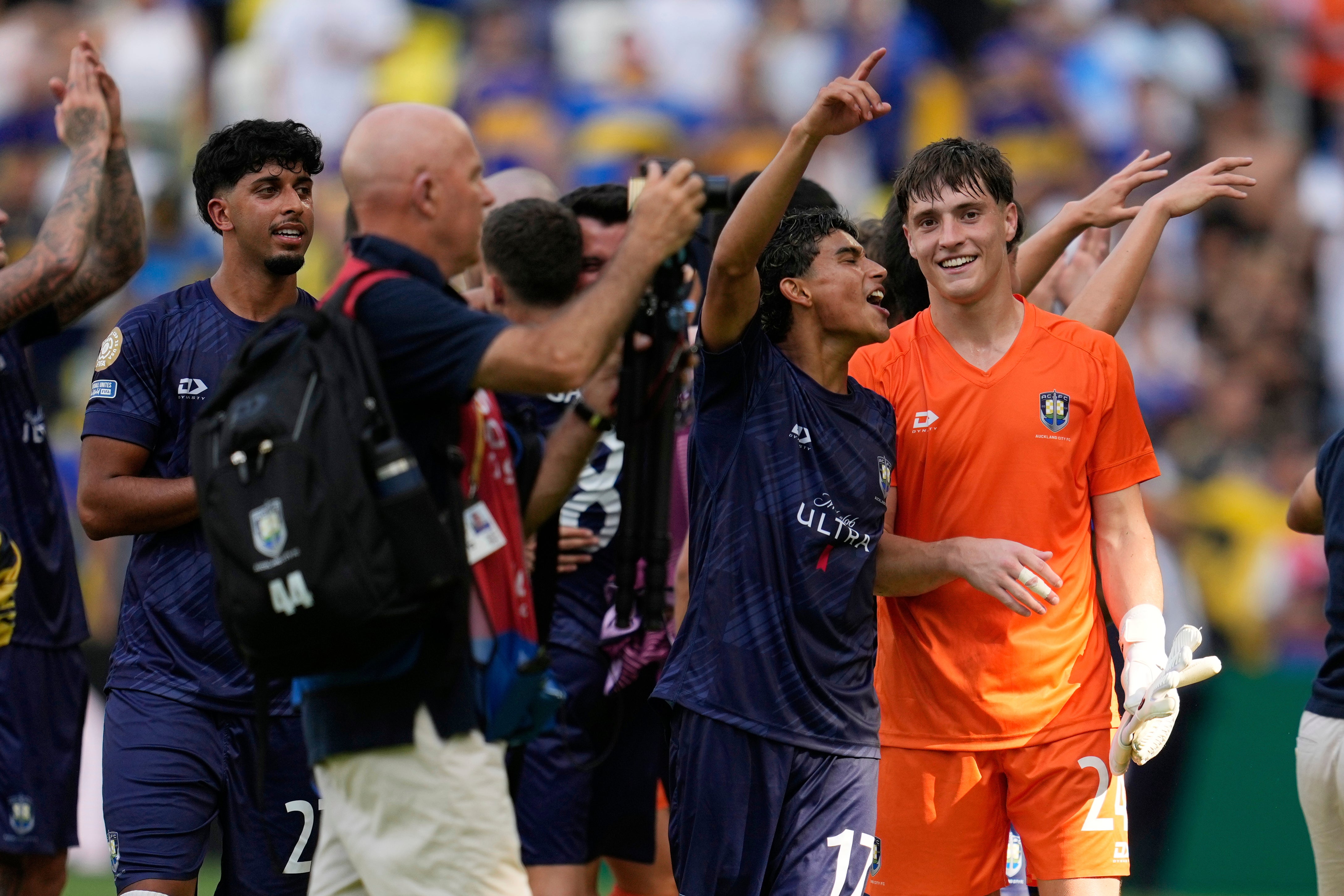 CWC Auckland City Boca Juniors Soccer