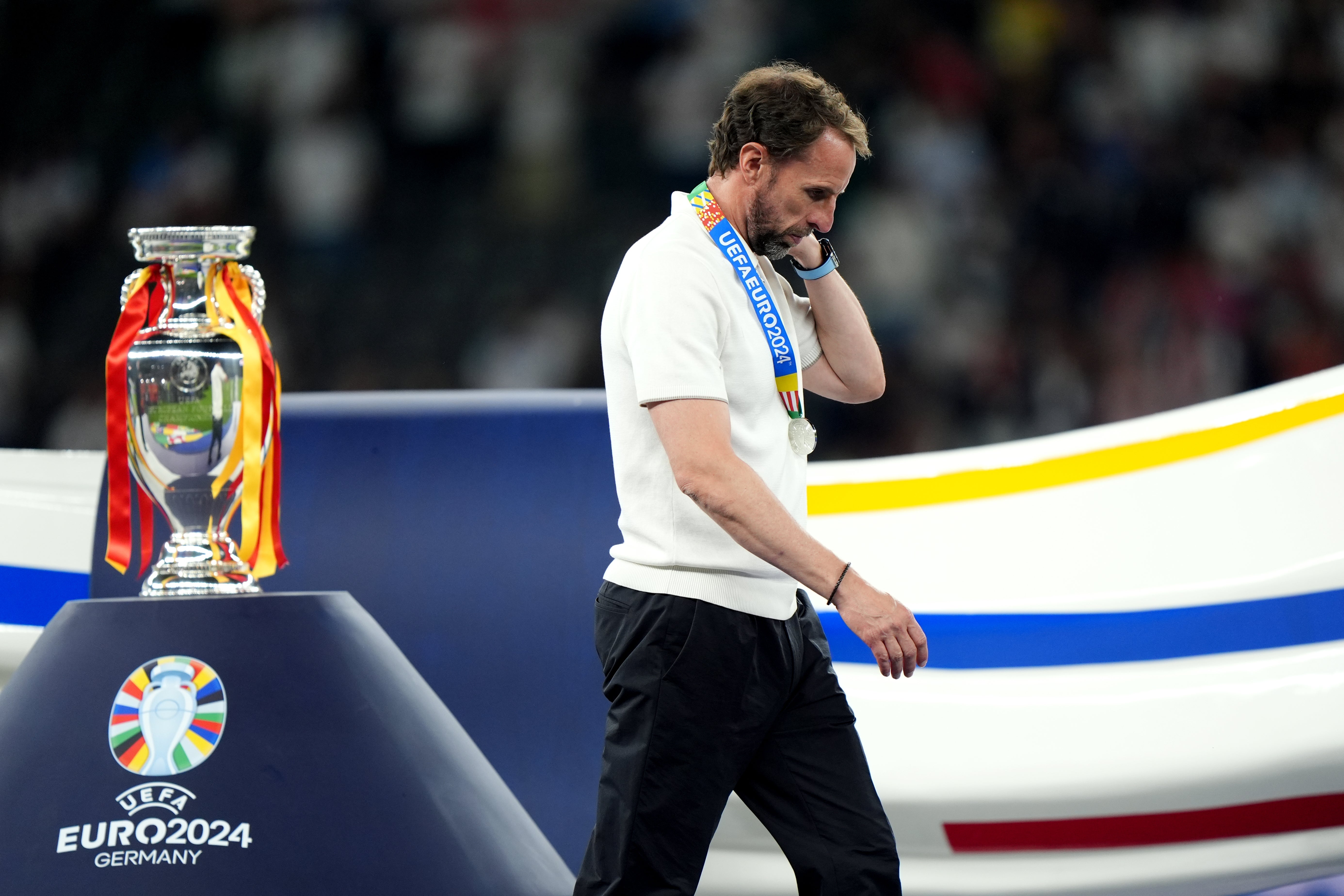 Sir Gareth Southgate quit as England manager after narrowly missing out on winning Euro 2024 (Bradley Collyer/PA)
