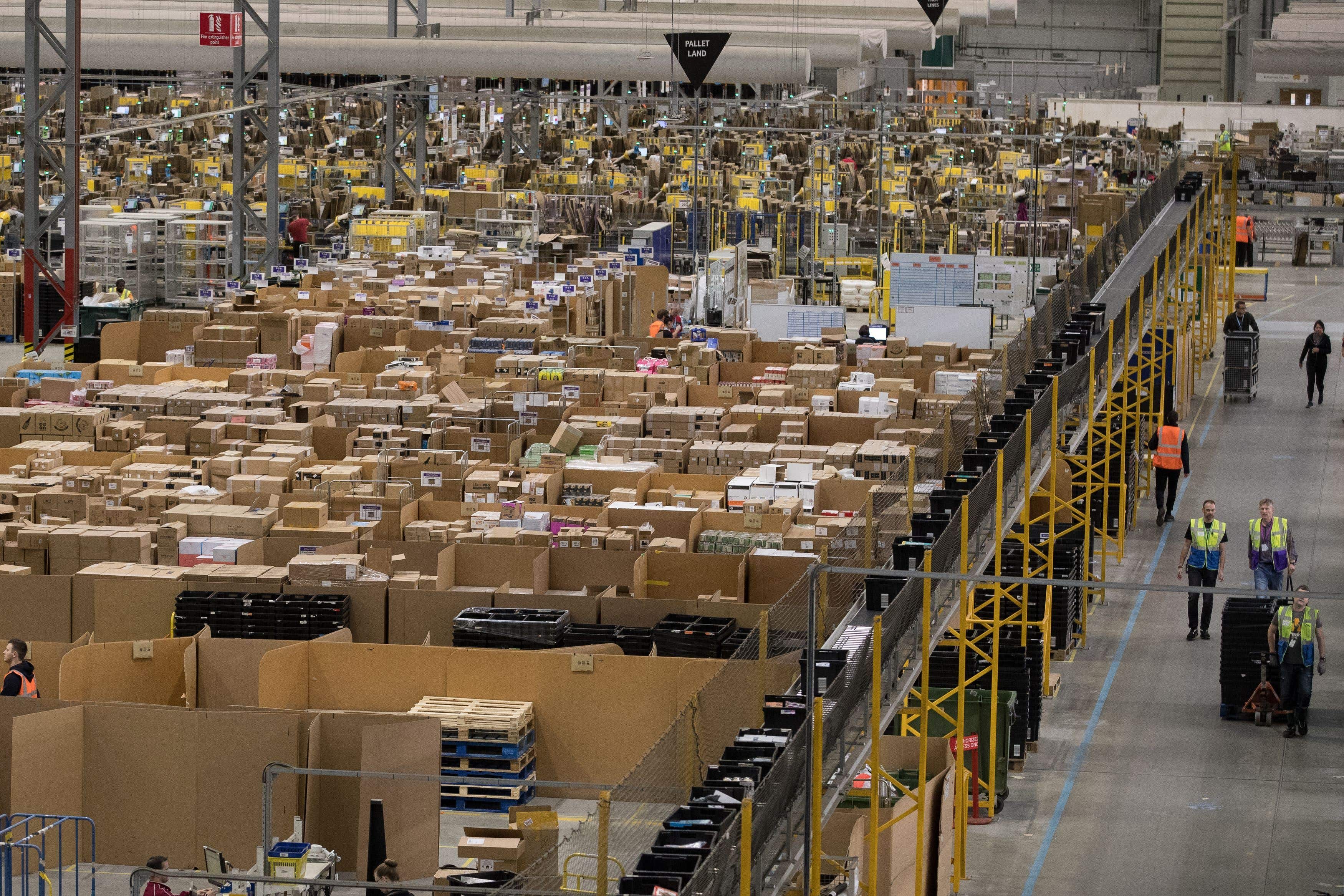 Warehouse owns distribution sites run by companies including Amazon (Aaron Chown/PA)