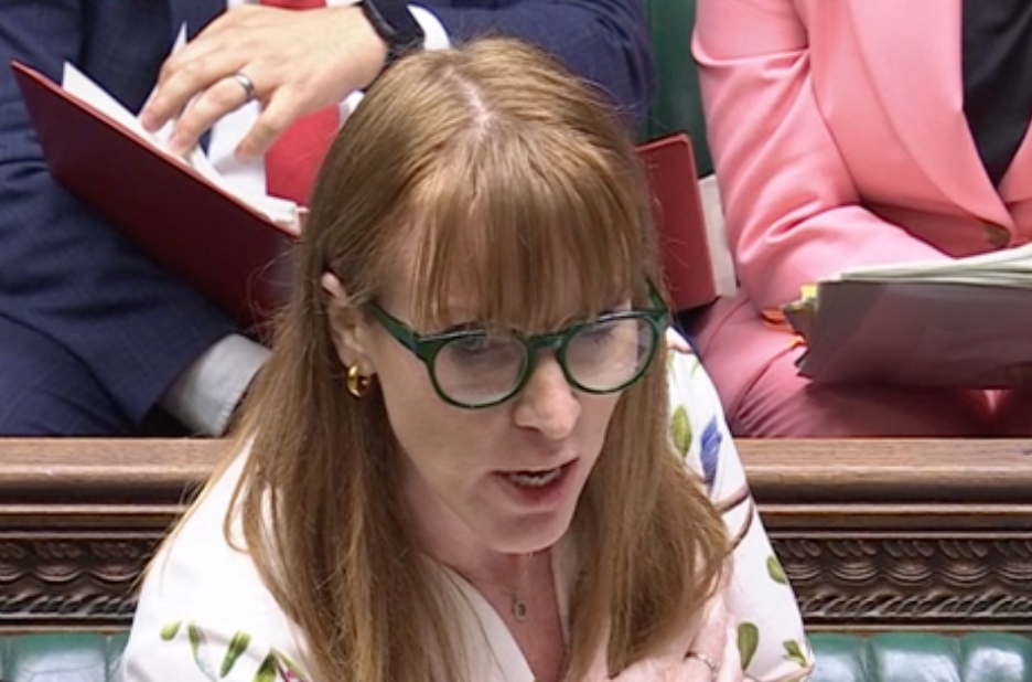 Angela Rayner stood in at PMQs this week