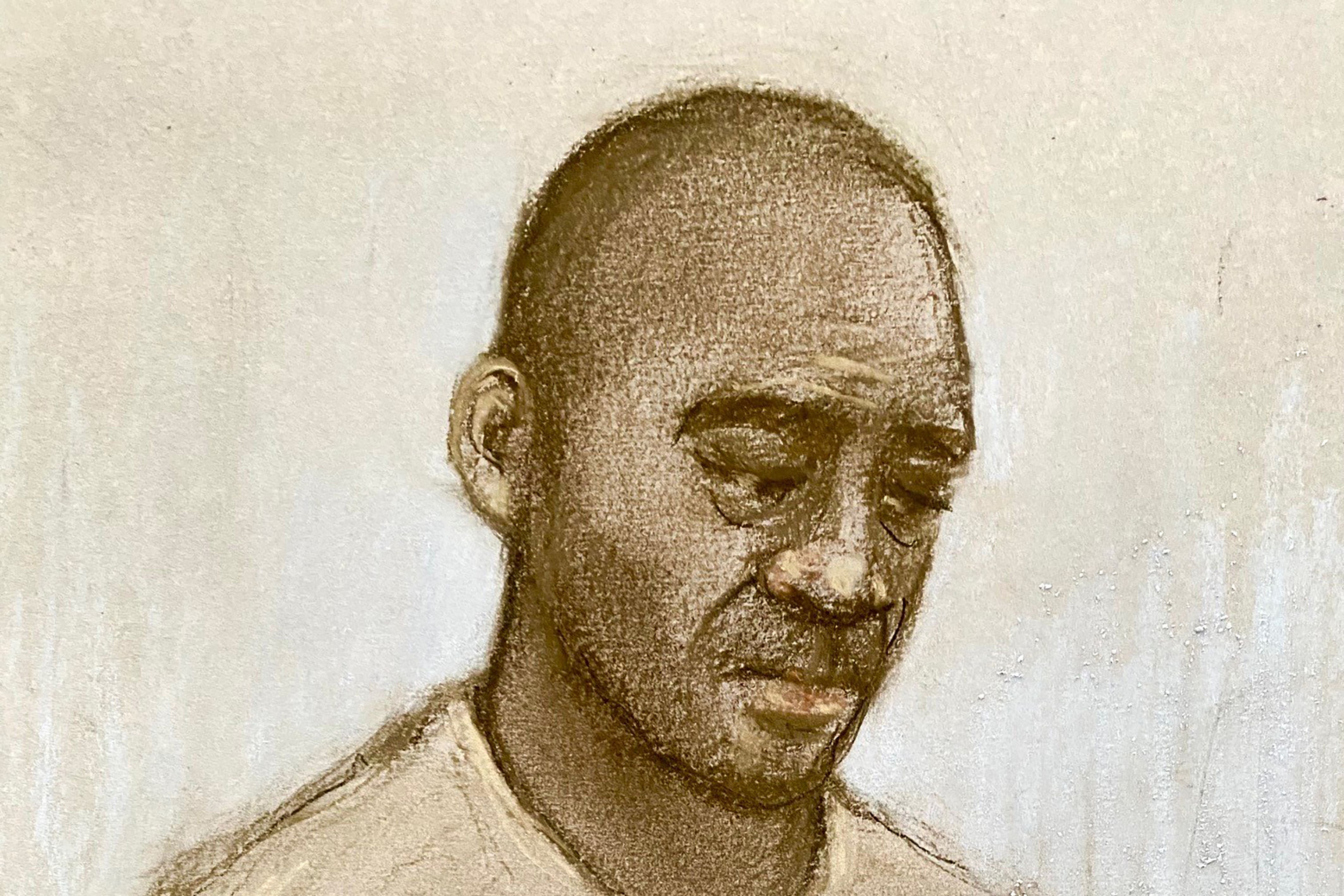 Clifton George appeared in court charged with the murder of 46-year-old Annabel Rook (Elizabeth Cook/PA)