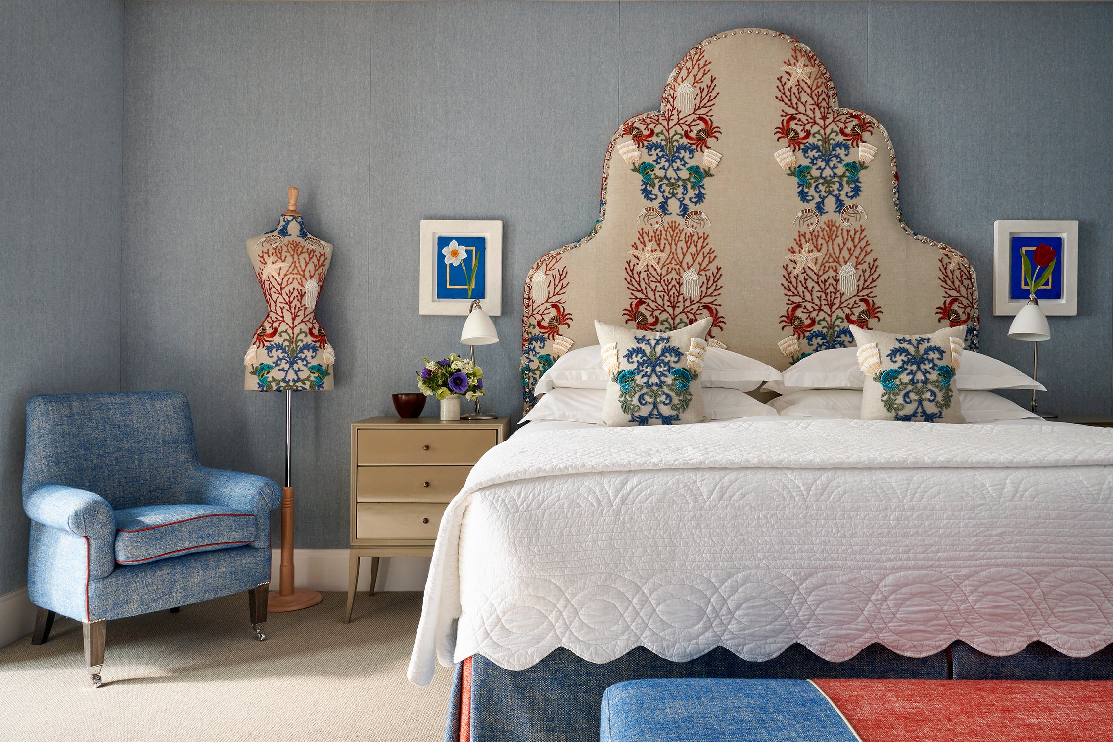 Ham Yard’s chic interiors make for a glamourous place to stay in central London