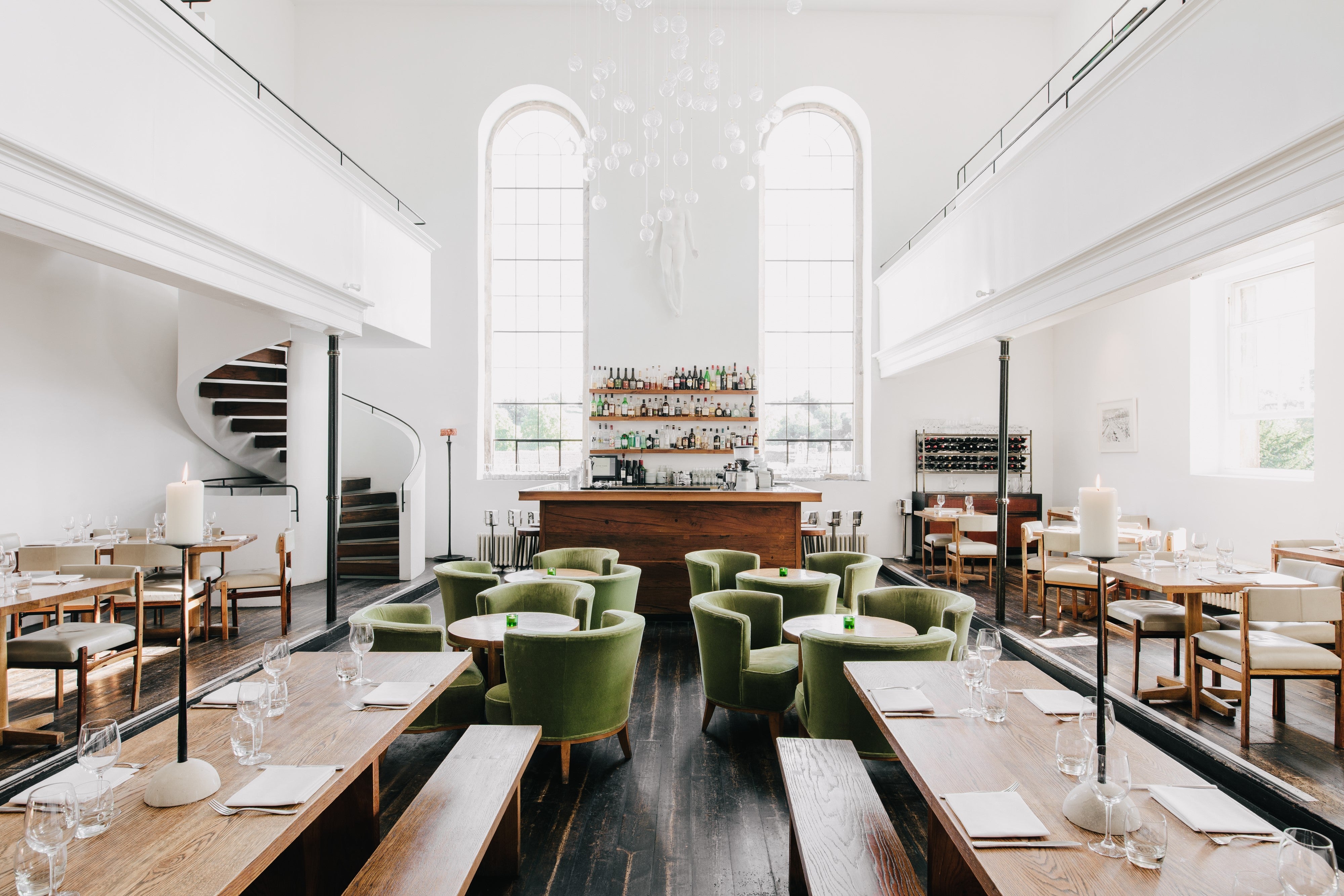 At the Chapel is a restaurant and artisan bakery housed in a stunning Grade II listed building