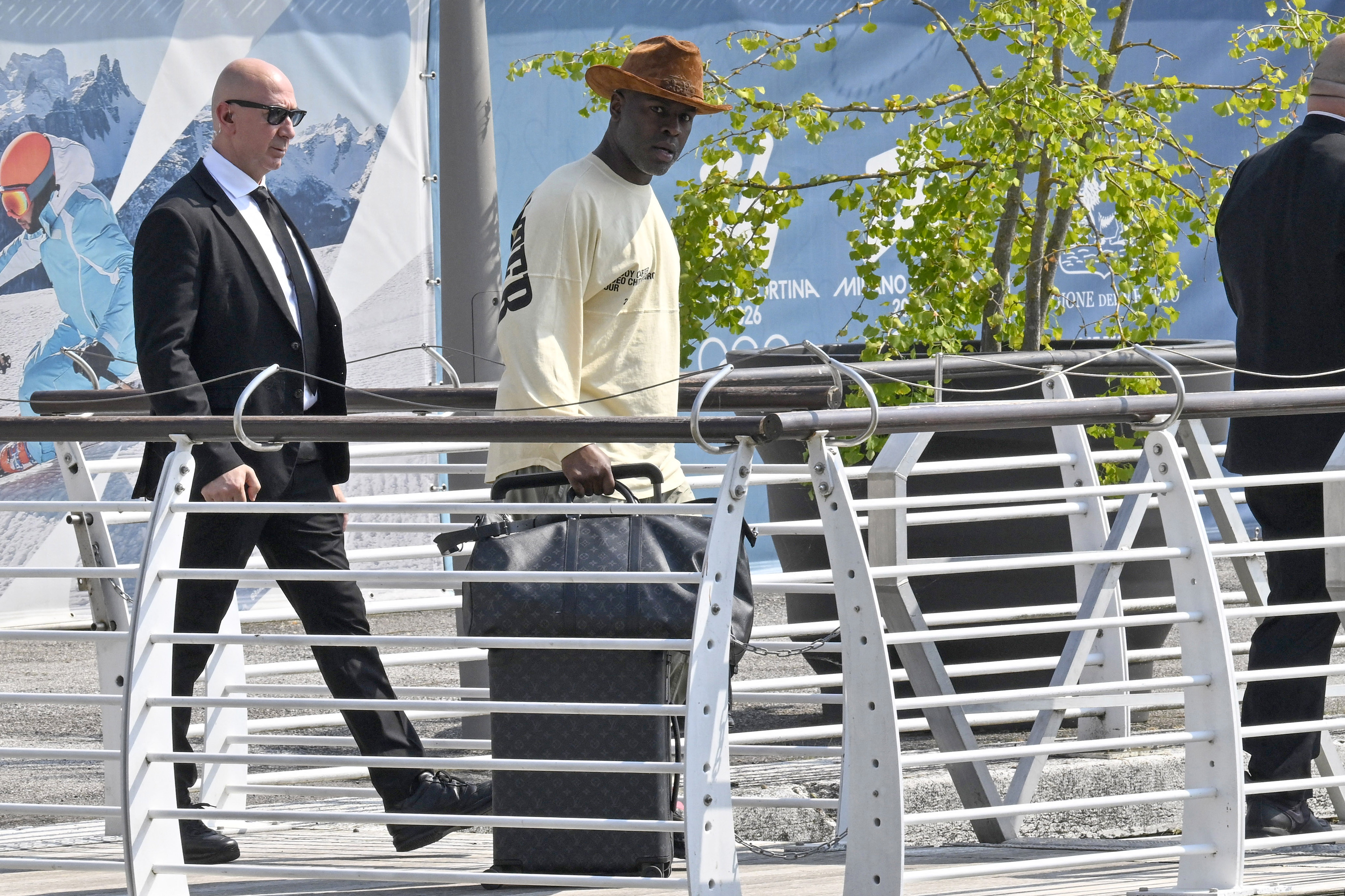 Kris Jenner's long-term boyfriend, Corey Gamble, touches down in Venice
