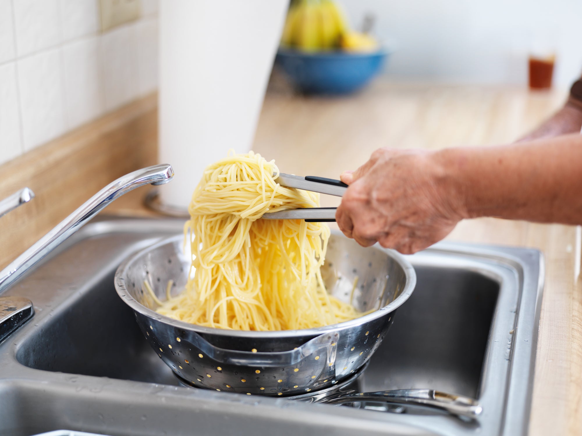 Noodle tension is one thing, but make sure you never rinse your pasta after cooking. You could prevent health services