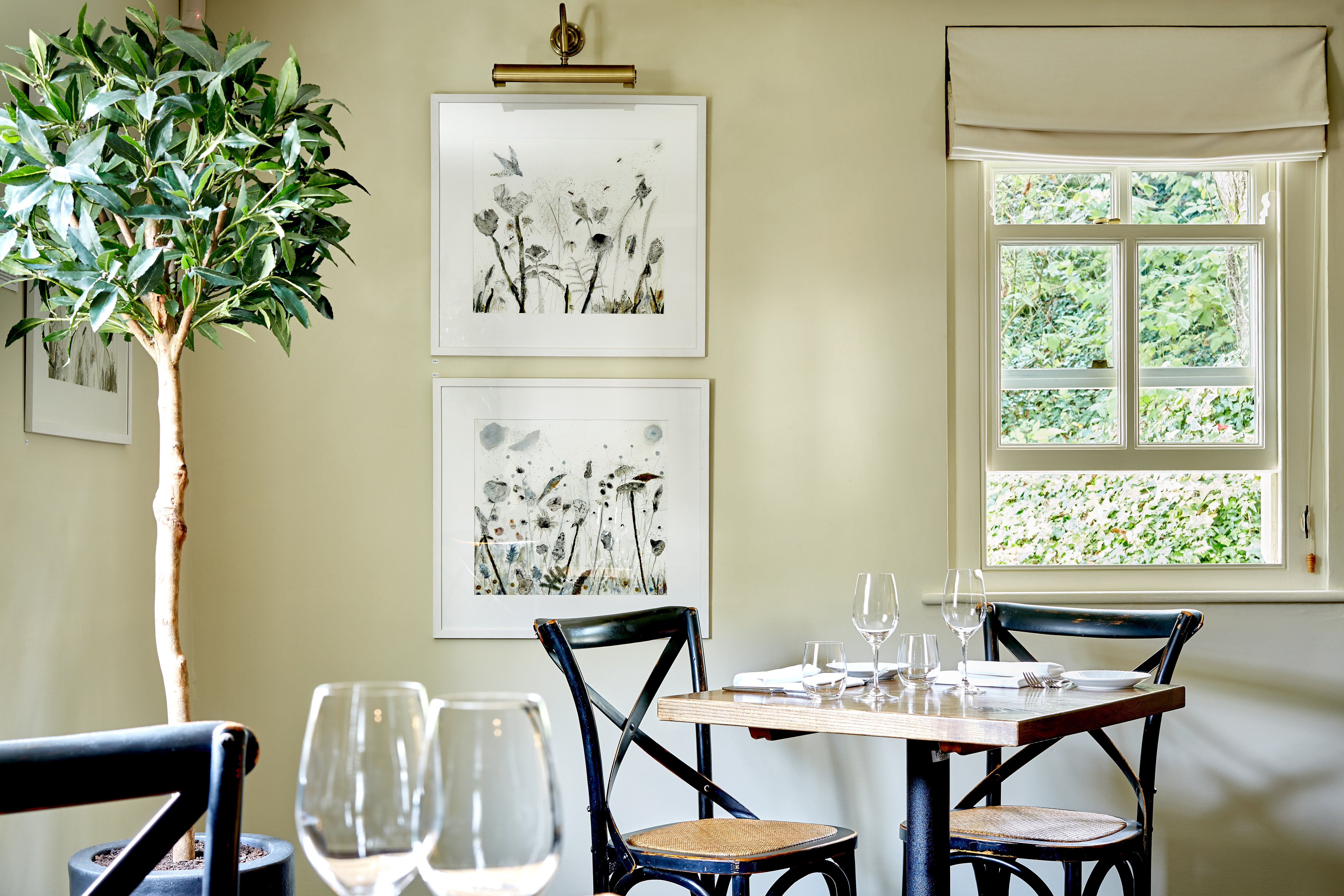 Treat yourself to haute cuisine in stylish surrounds at Michelin-starred The Walnut Tree