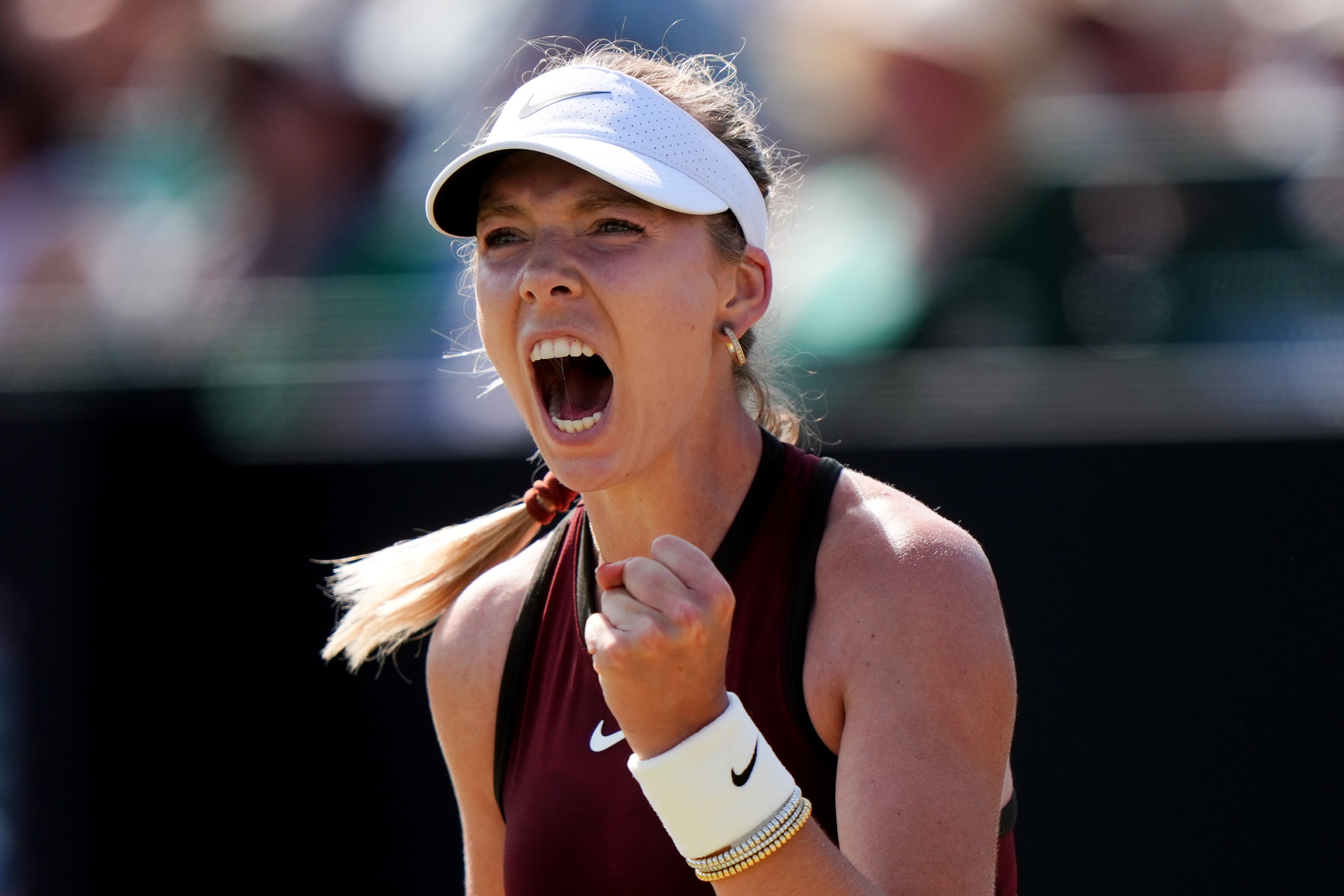 British number two Katie Boulter revealed she has received death threats on social media (Bradley Collyer/PA)