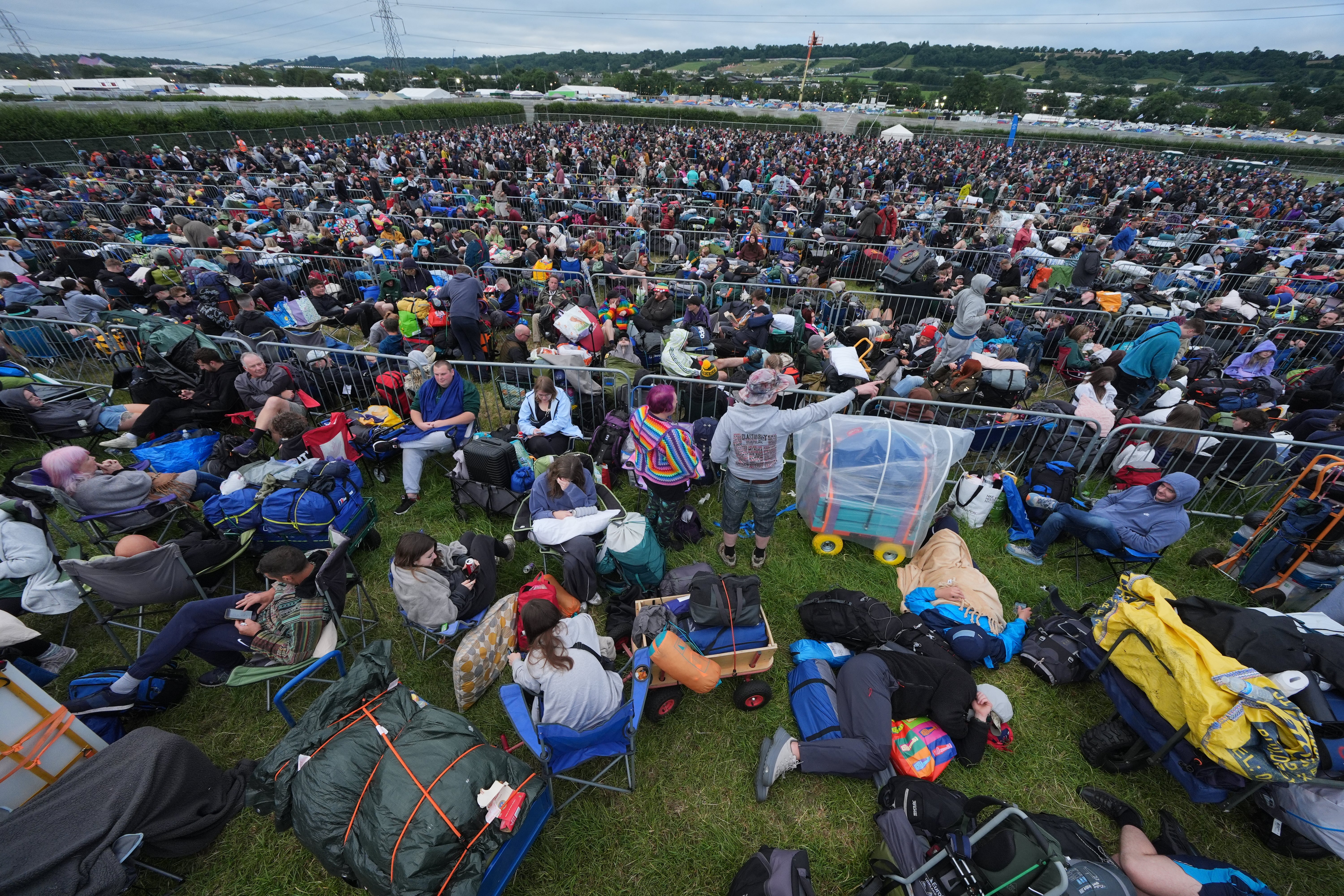 Glastonbury-goers can expect a mixed bag of sunshine and rain this week