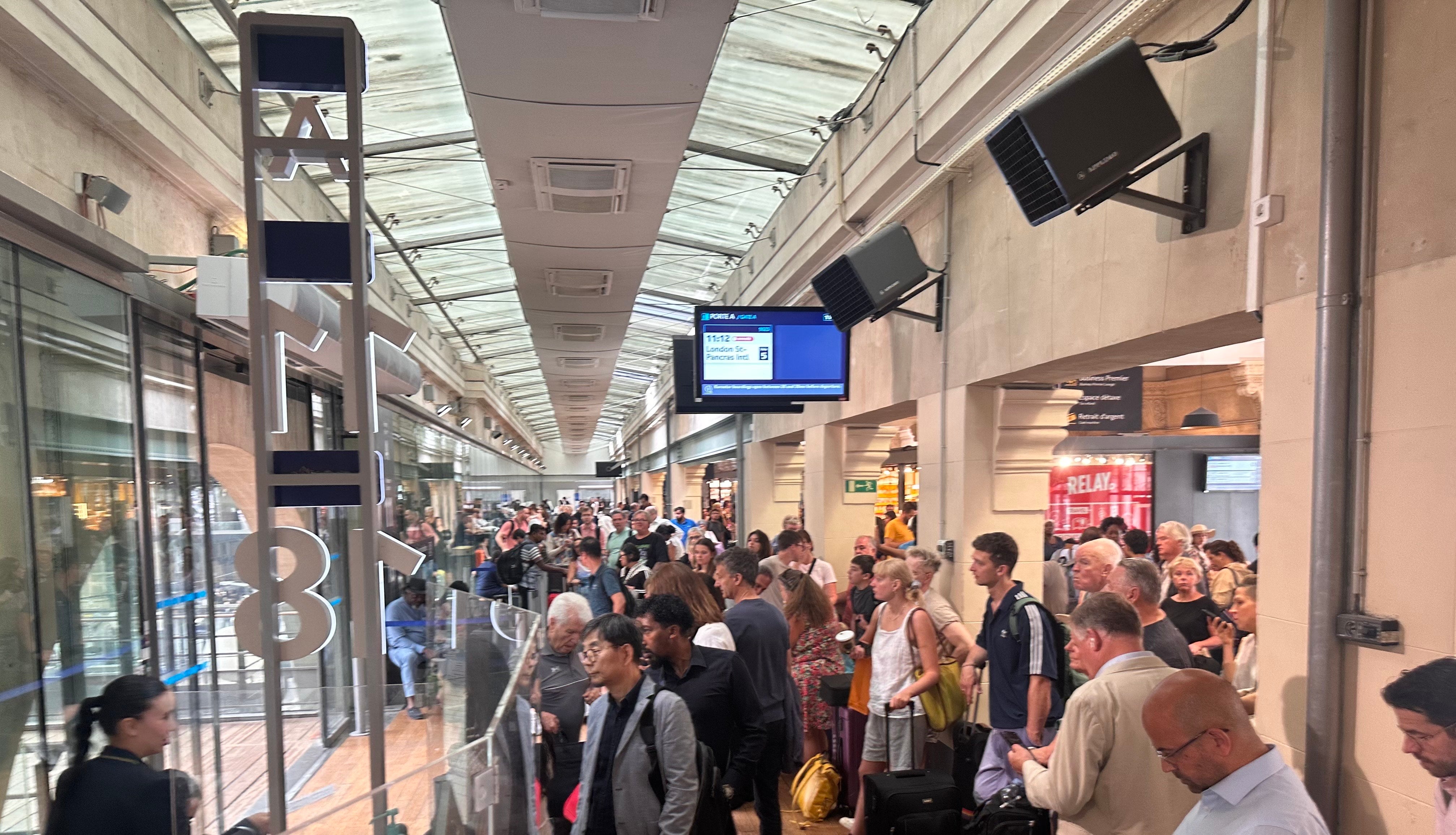 A skeleton service is reportedly running from Paris to London