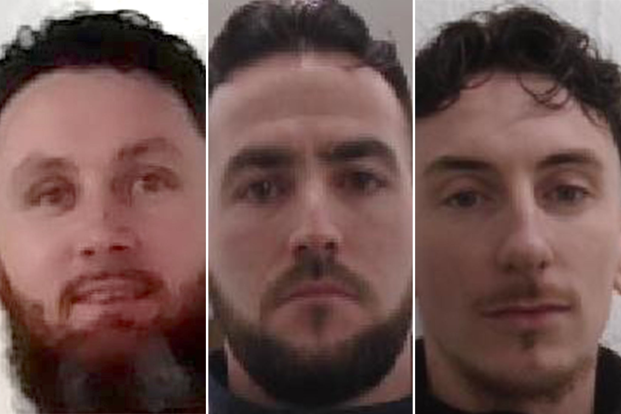An urgent manhunt for three escaped prisoners who have been on the run for days has been launched
