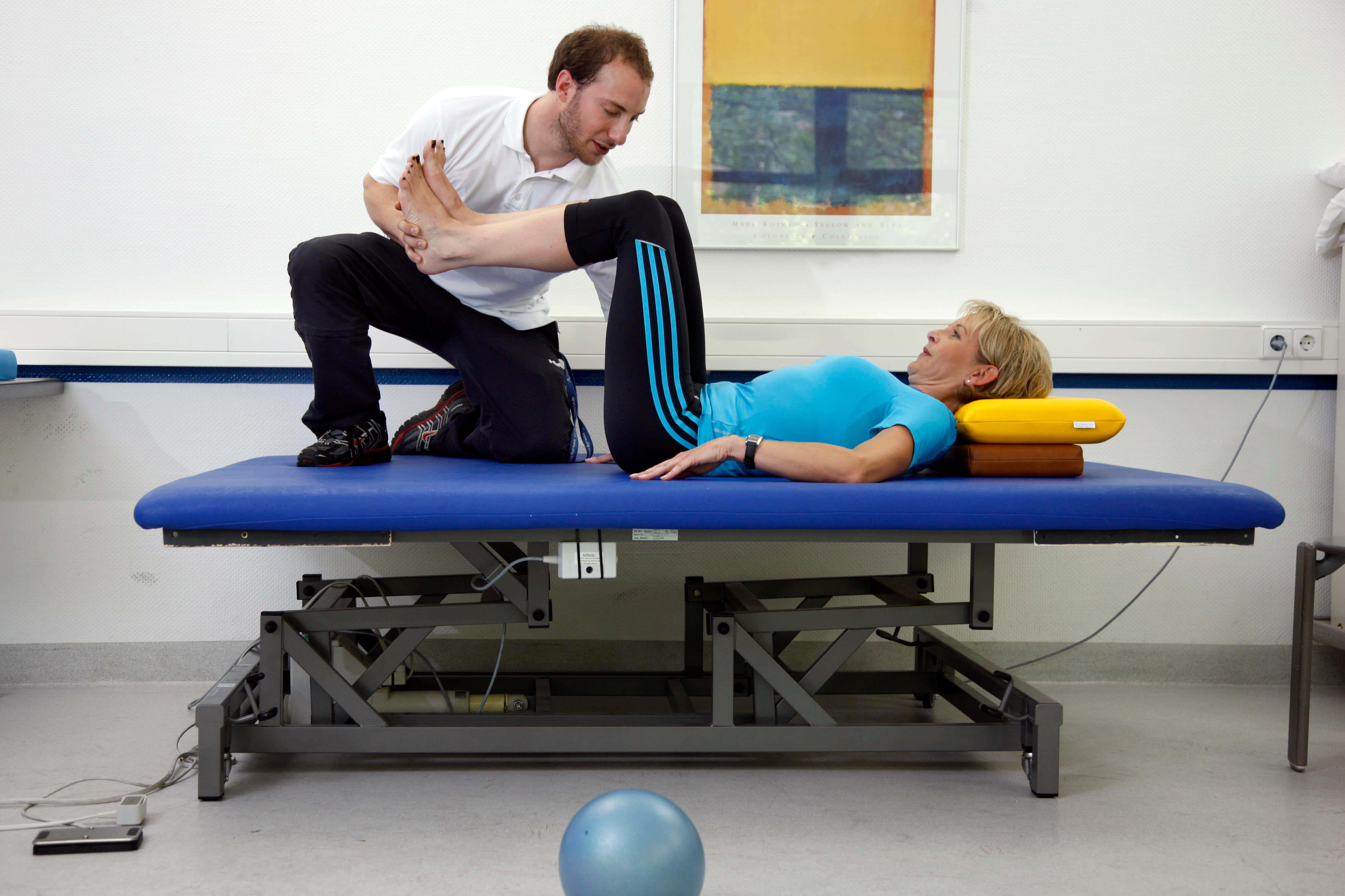 Concerns have been raised about a lack of jobs for newly qualified physiotherapists (Alamy/PA)