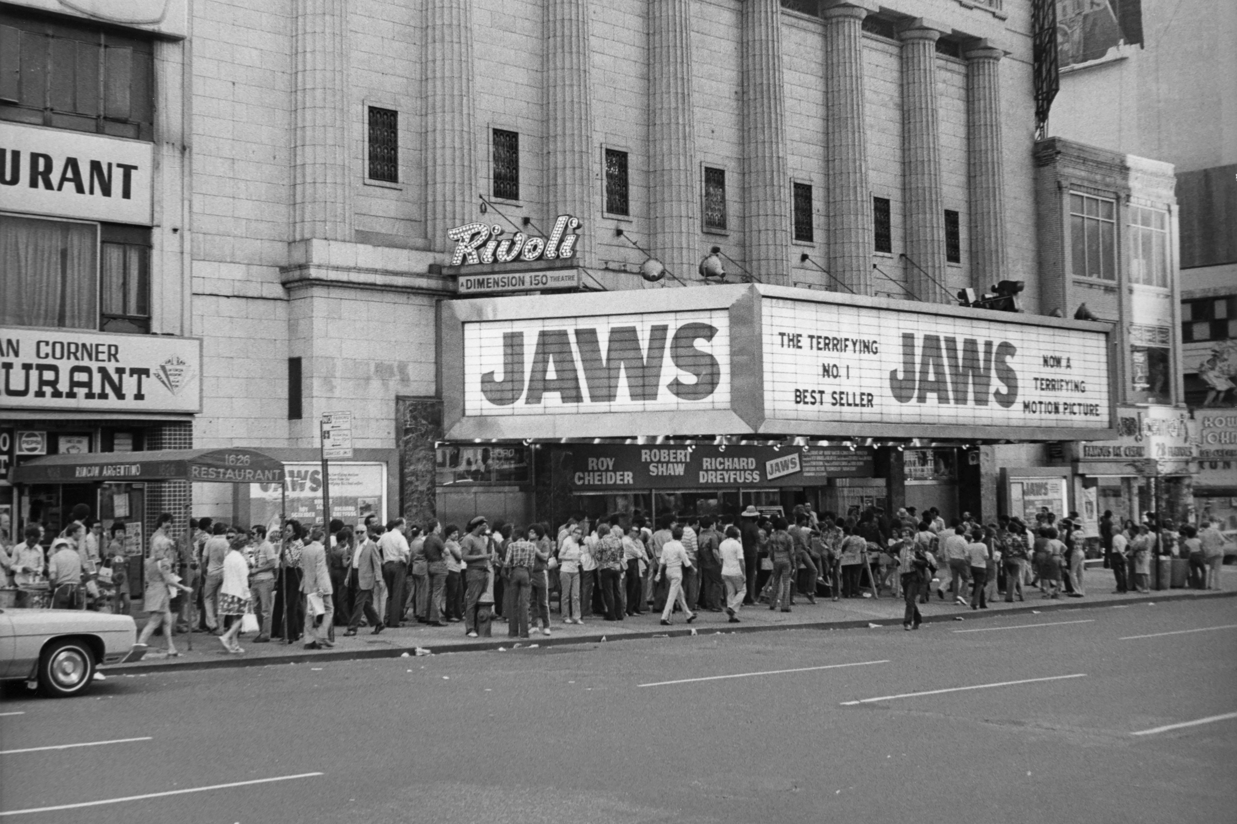 ‘Jaws’ was a major blockbuster when it was released in the summer of 1975