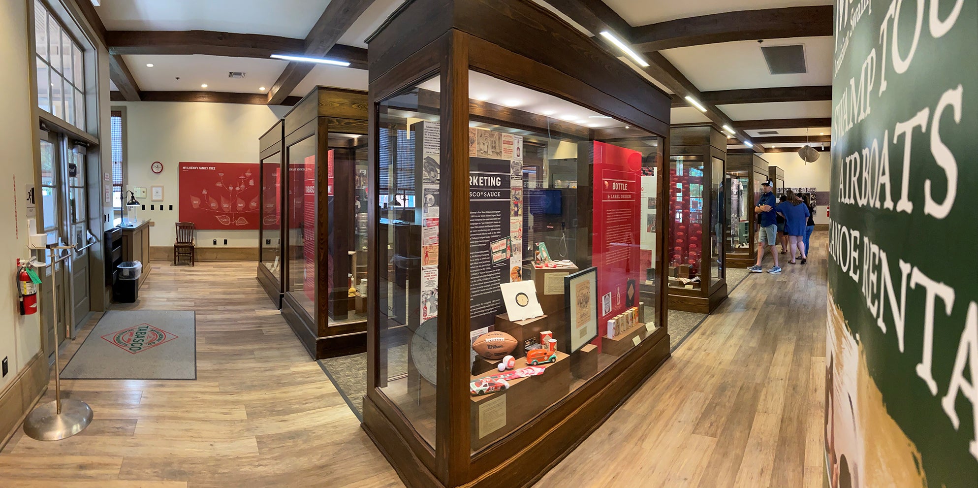 The Tabasco Museum can be experienced as part of a 'fan experience', which also includes a tour of Avery Island's 170-acre Jungle Gardens