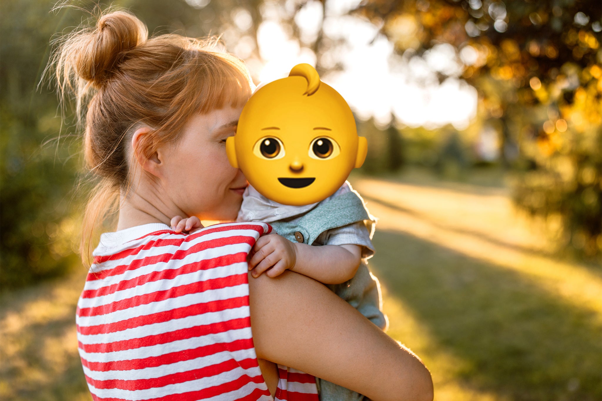 Many parents opt to cover their children’s faces online with emojis