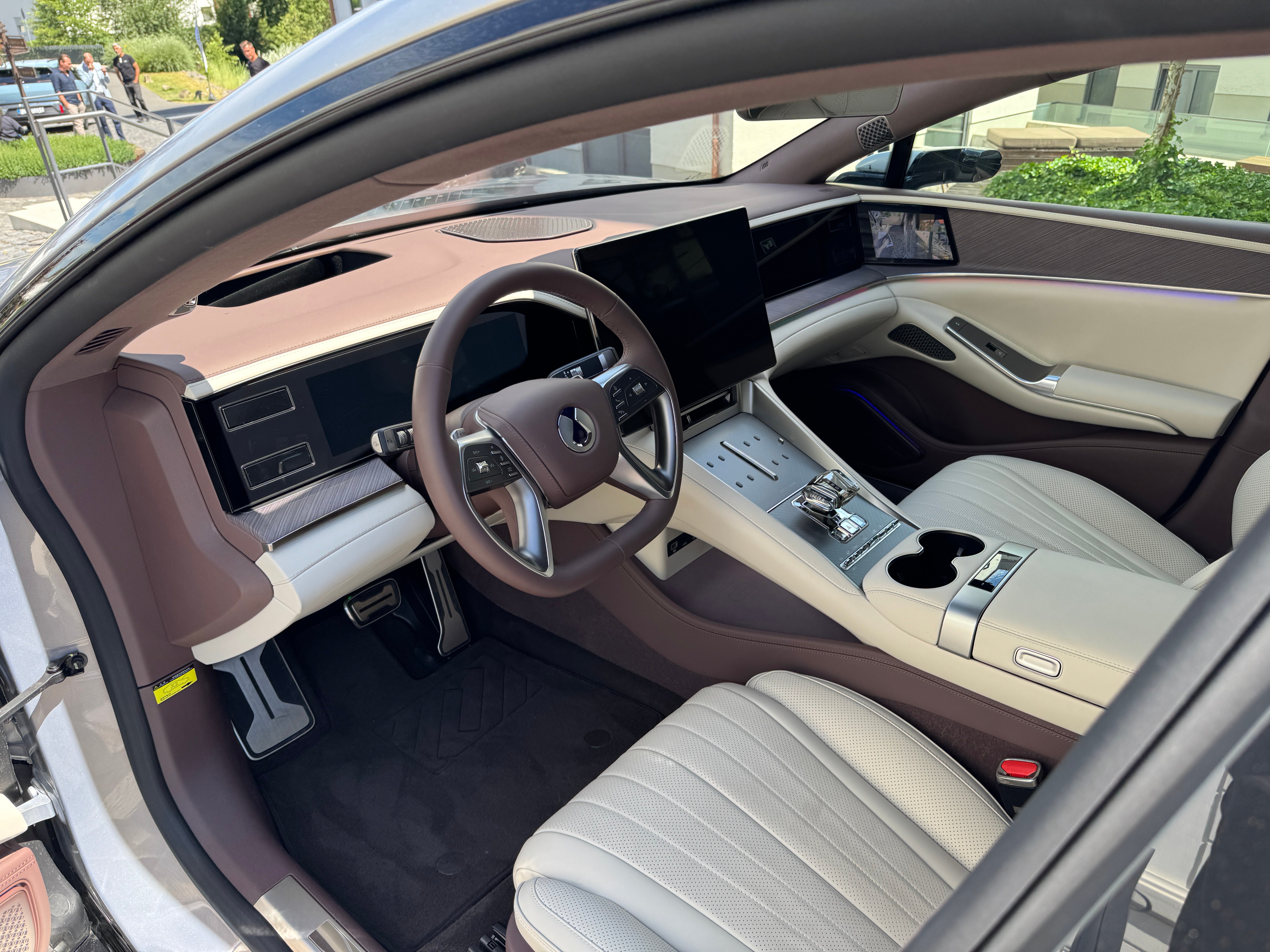 The quality inside the Denza Z9 GT is impressive