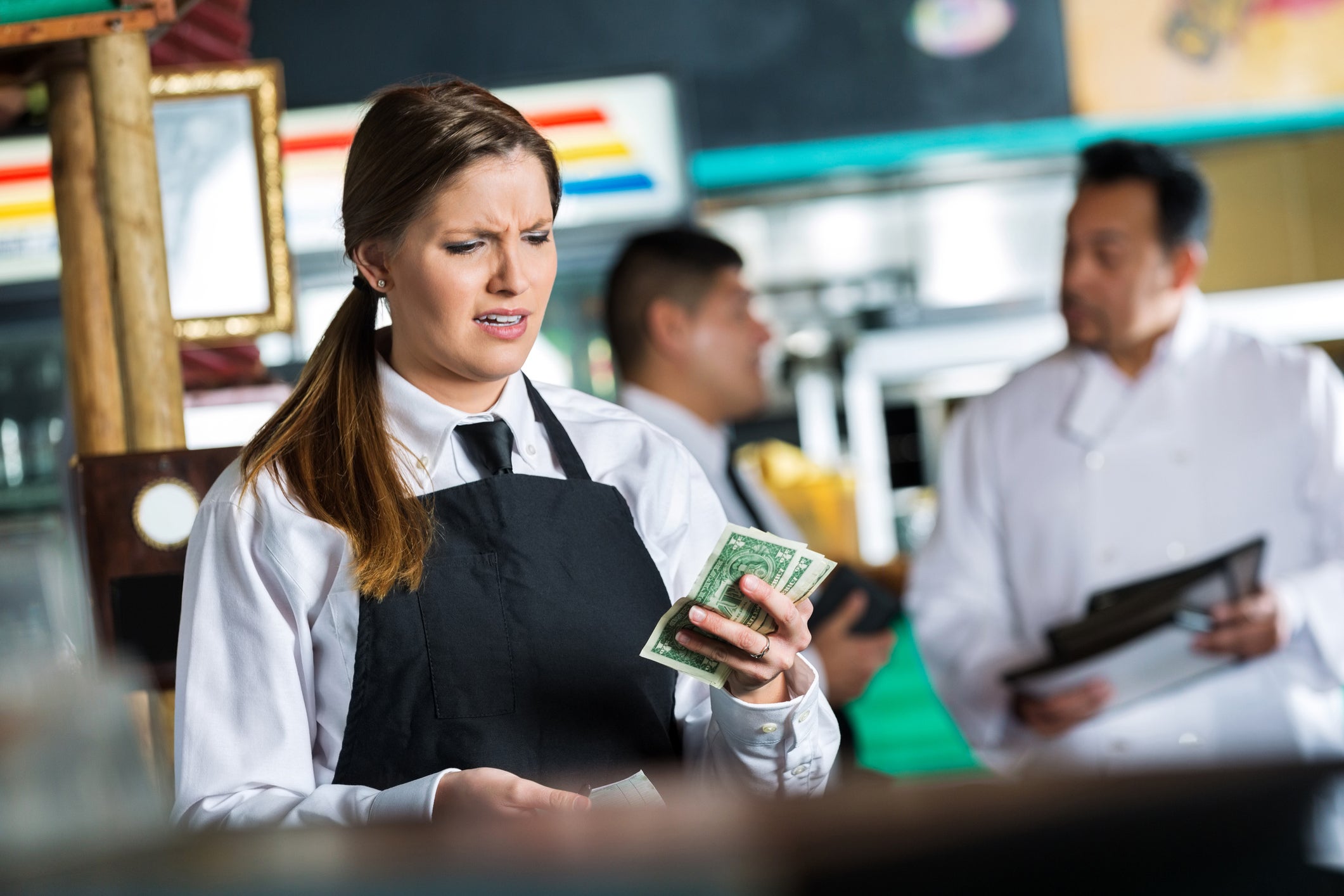 Reasons for a low or even total lack of tip included bad service, long waits for food, or some other sort of particularly unpleasant experience
