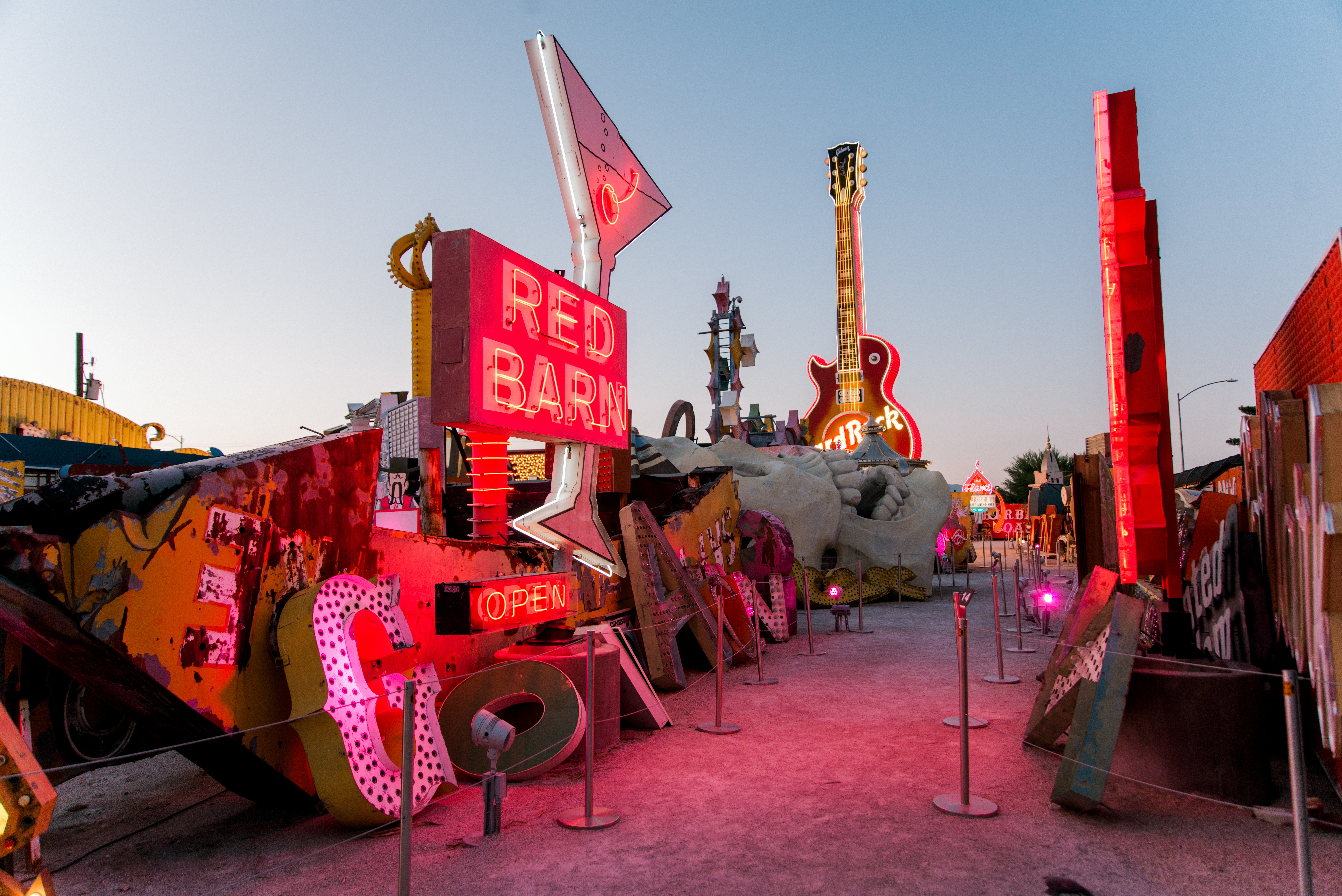 The Neon Museum has more than 250 neon signs in its collection