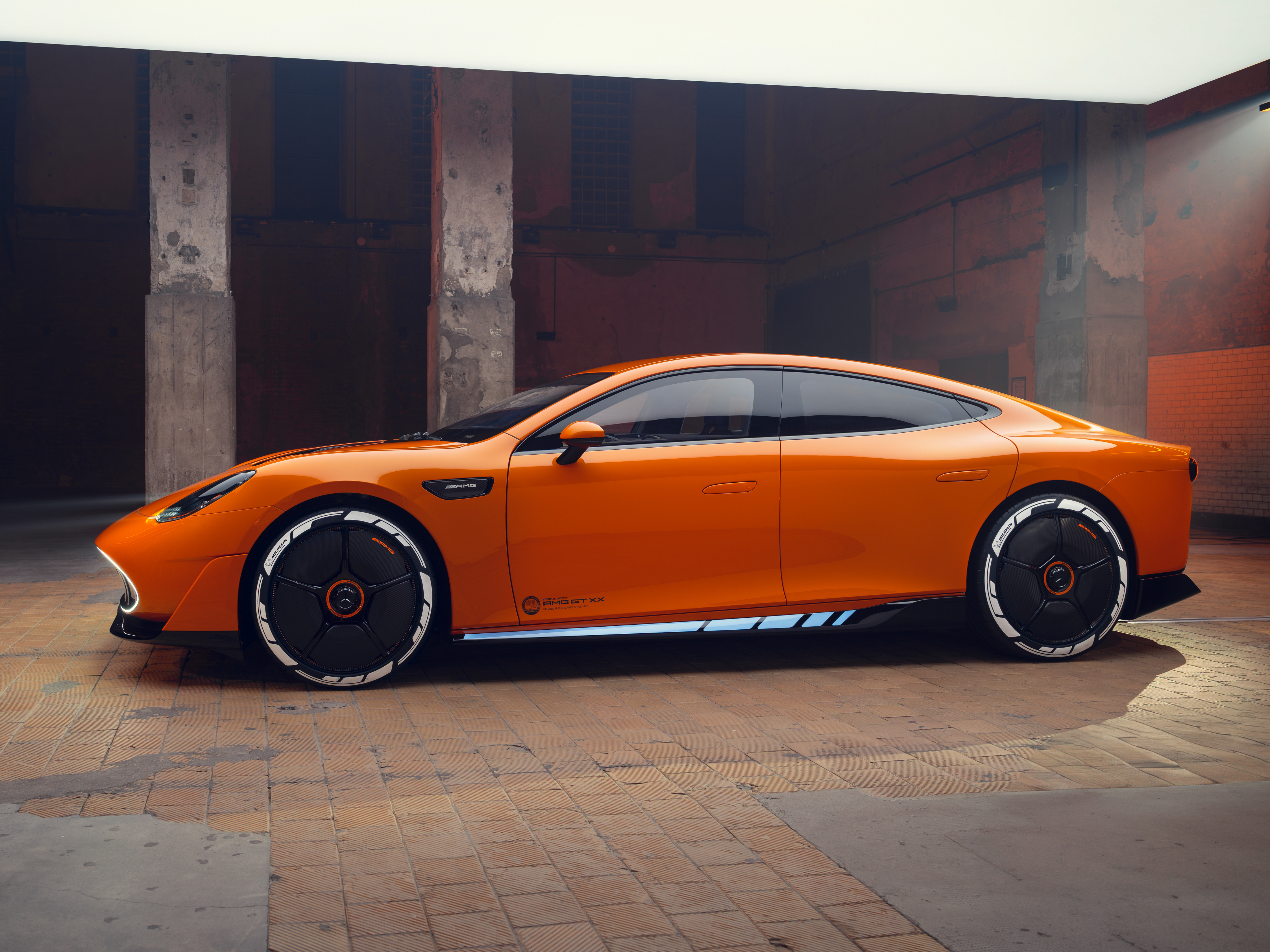 The Concept AMG GT XX hints at what Mercedes hopes to achieve with its upcoming production sports cars