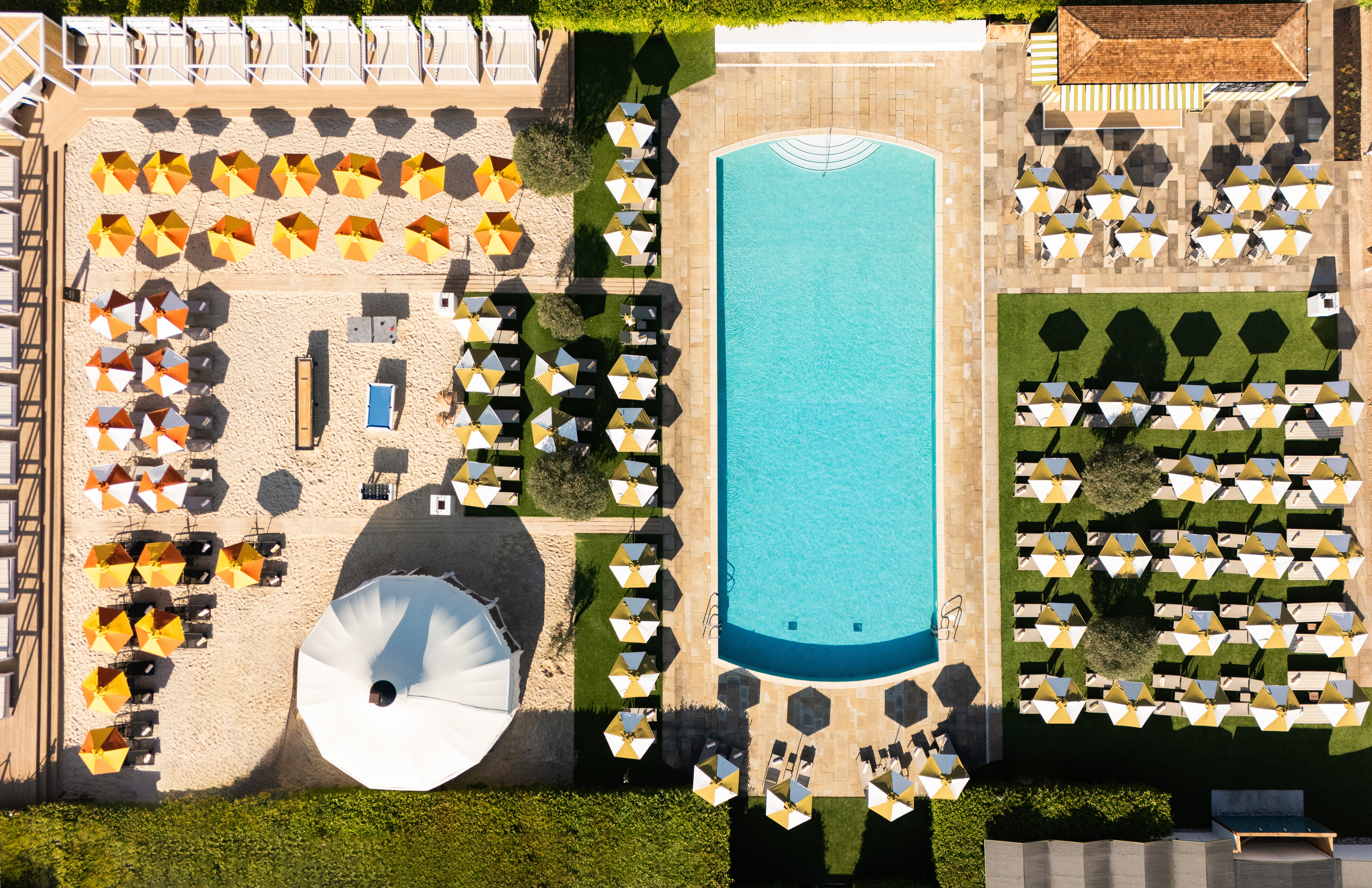 For a luxury dip in a Miami-style pool, book a room at the Grove