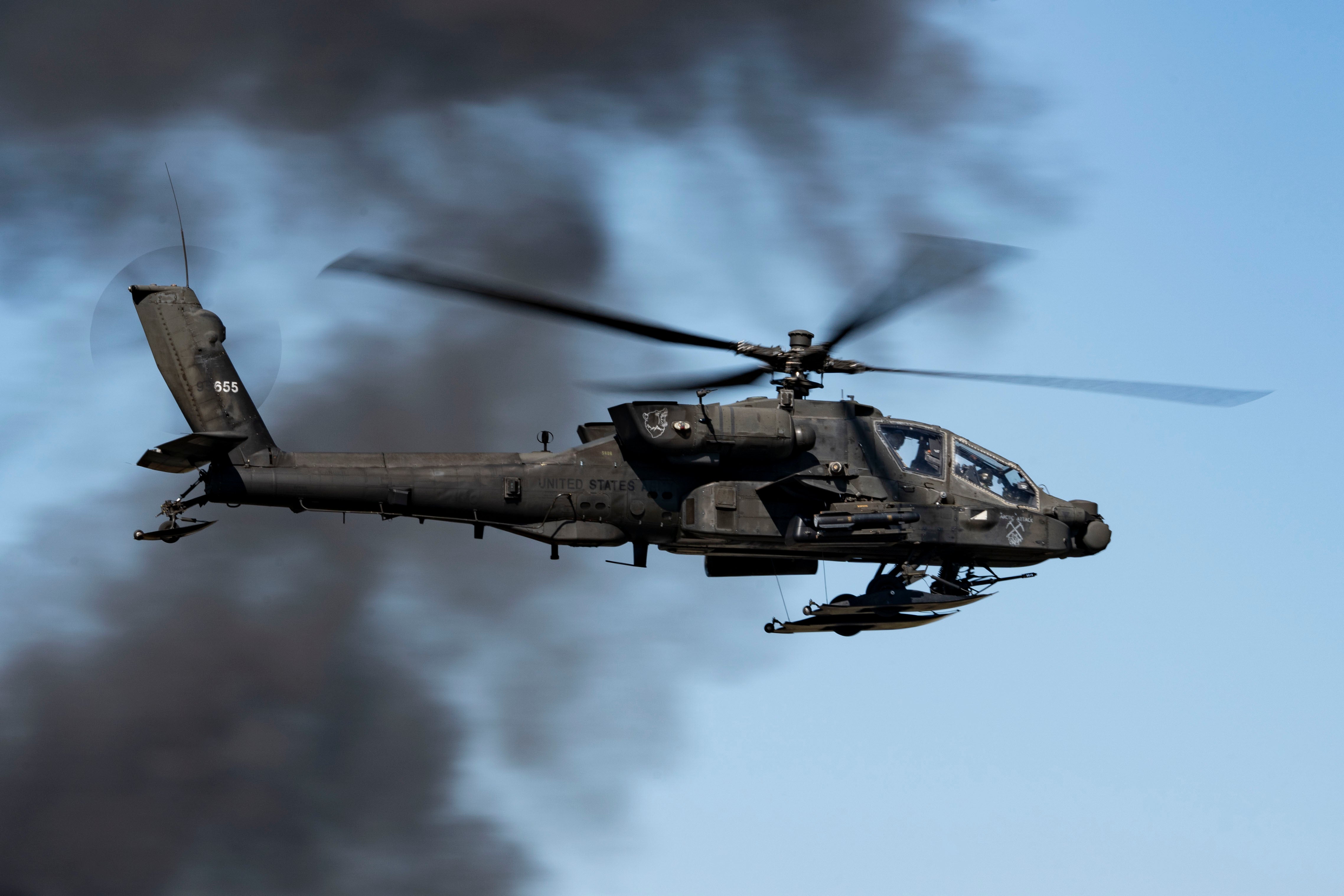 Boeing's AH-64 Apache is defectively designed, according to Kiara Sotelo Wayment's lawsuit. And while the military, in most instances, is immune from lawsuits, Wayment's attorney Joshua Haffner said, ‘when there is a dangerous product, there is an avenue for recovery’