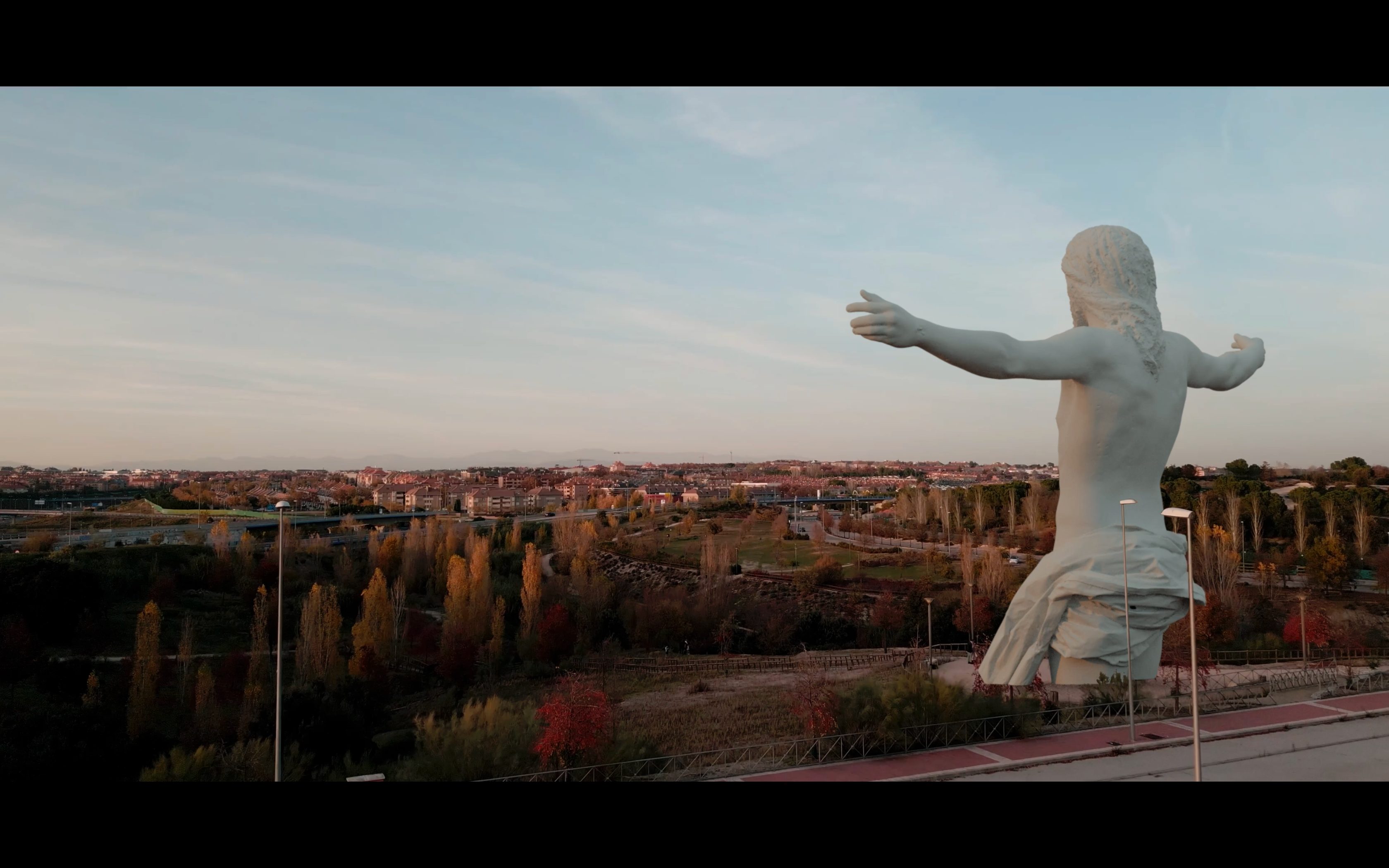 Artist rendering of what the statue would look like when complete