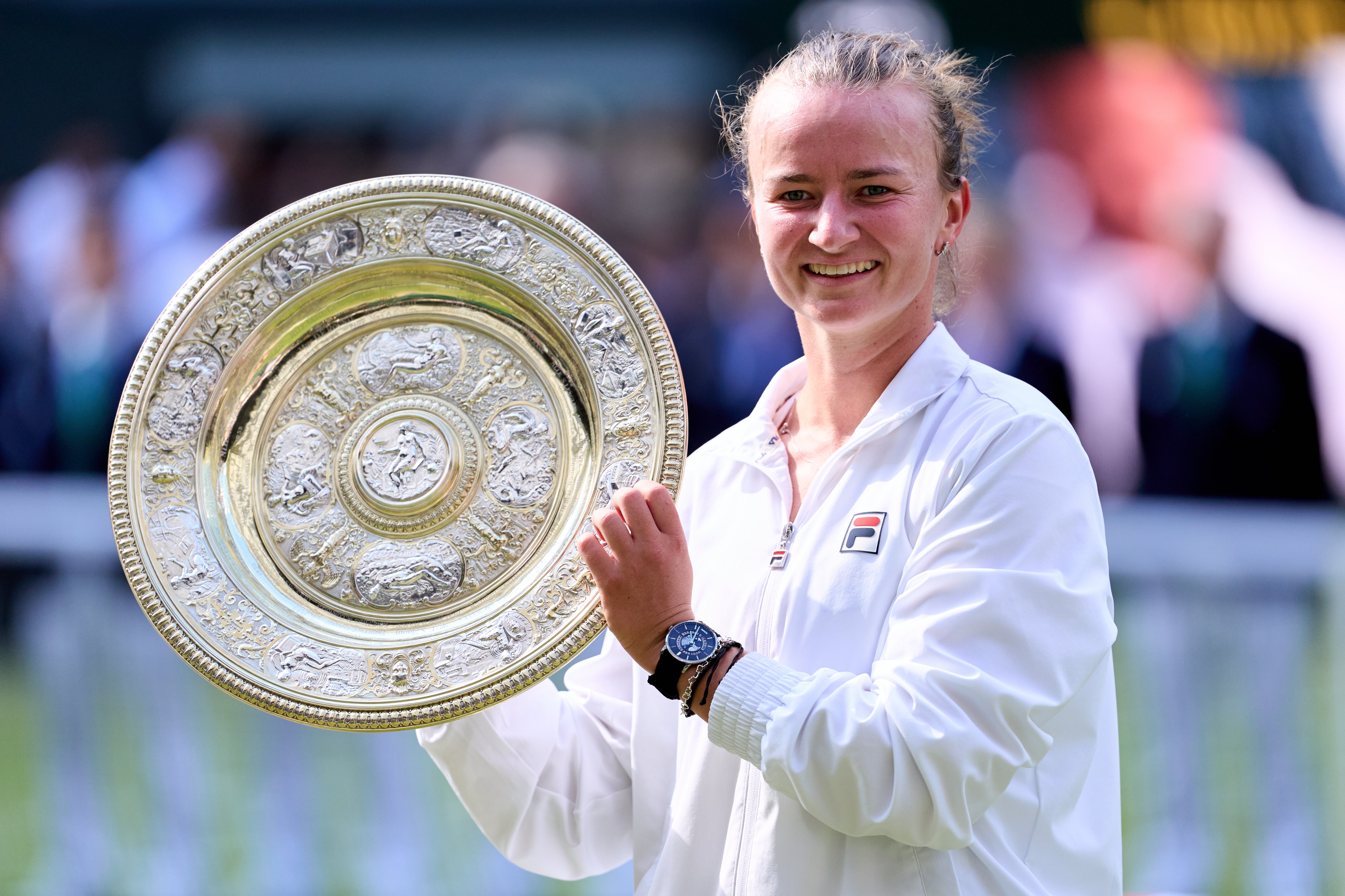 Barbora Krejcikova is reigning Wimbledon champion (John Walton/PA)