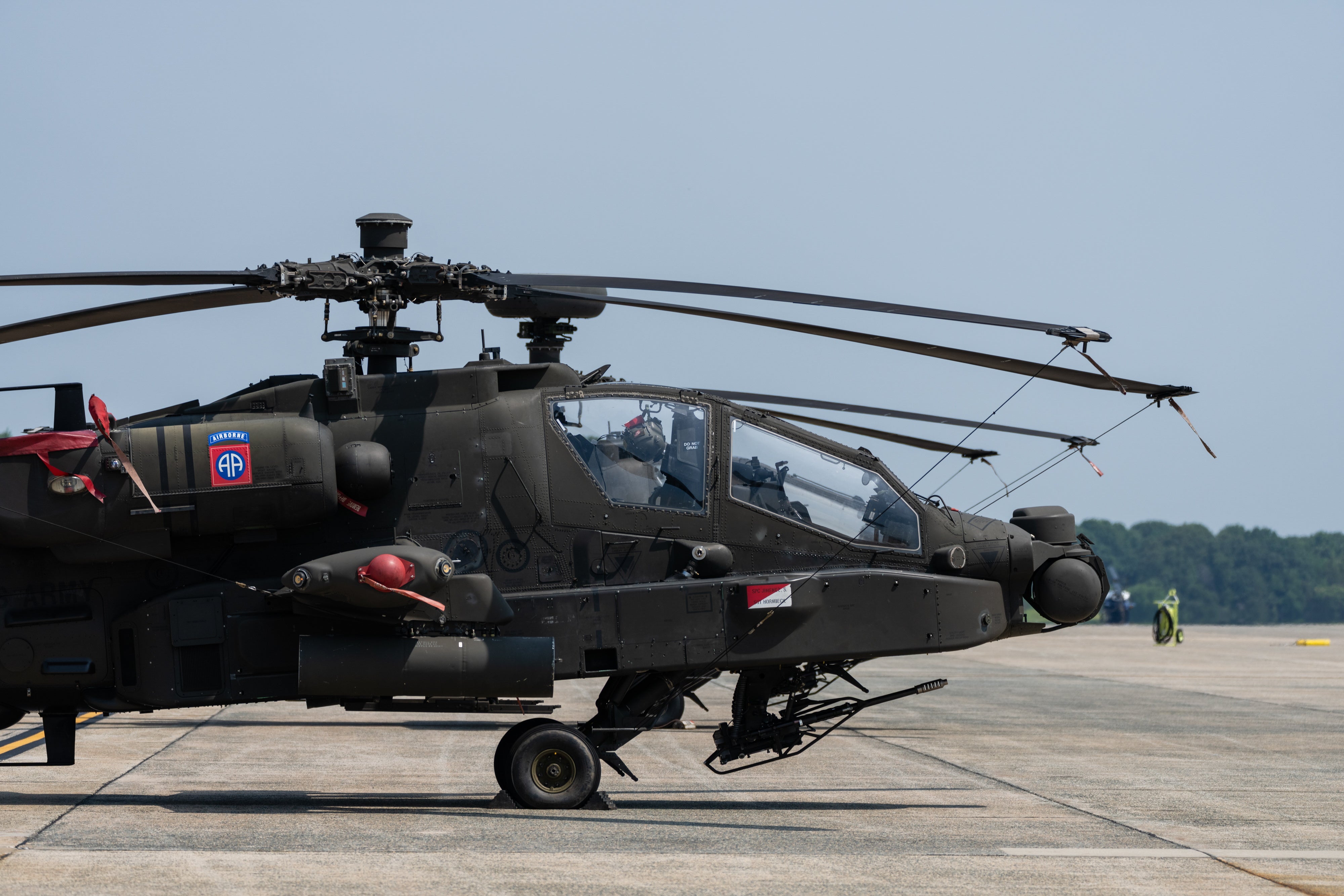 The AH-64 Apache is a ‘dangerous and defective product with respect to the gunner seated in the foward cockpit in a frontal impact crash,’ according to Kiara Sotelo Wayment's complaint