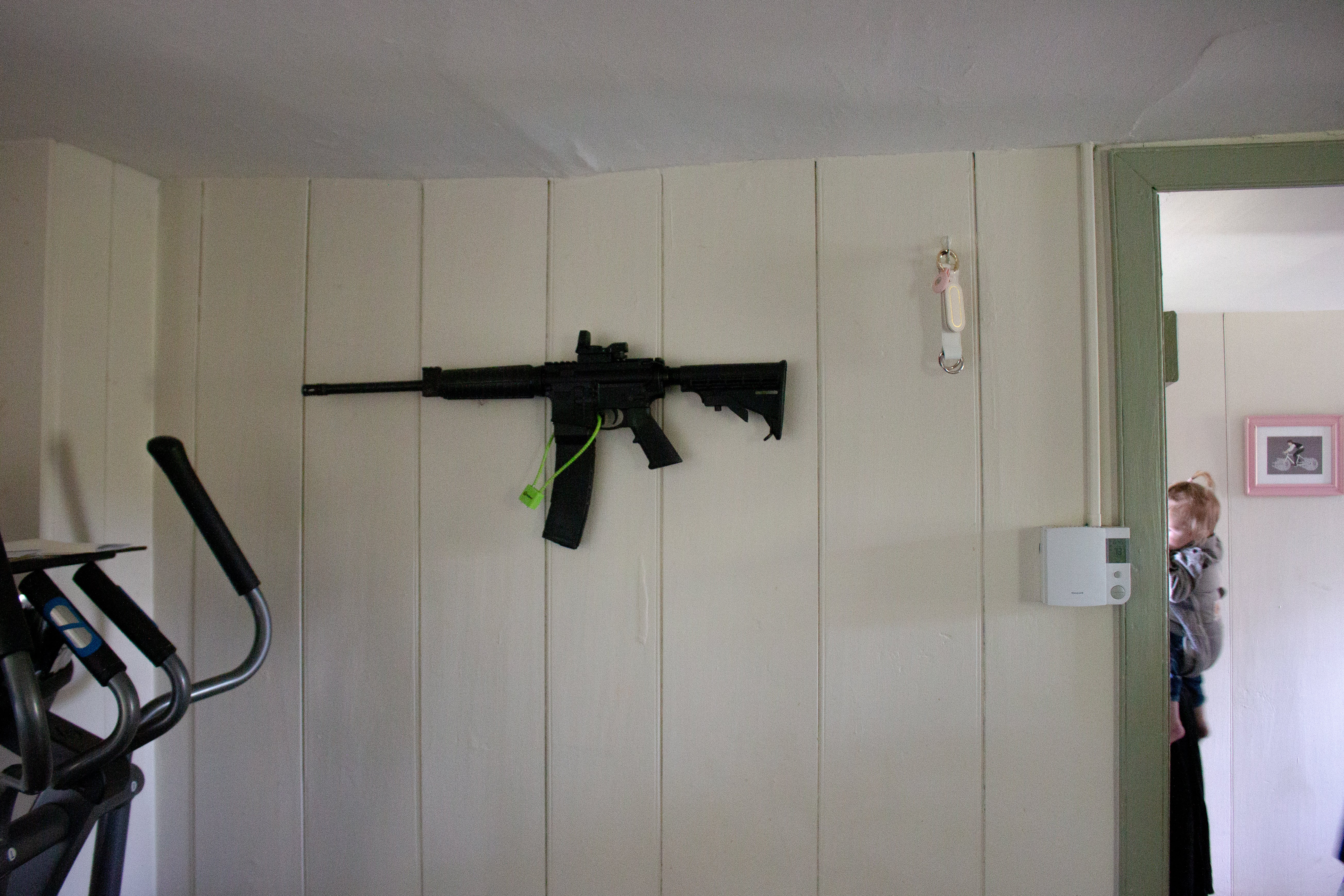 The Collins home is a mishmash of history and modern Americana