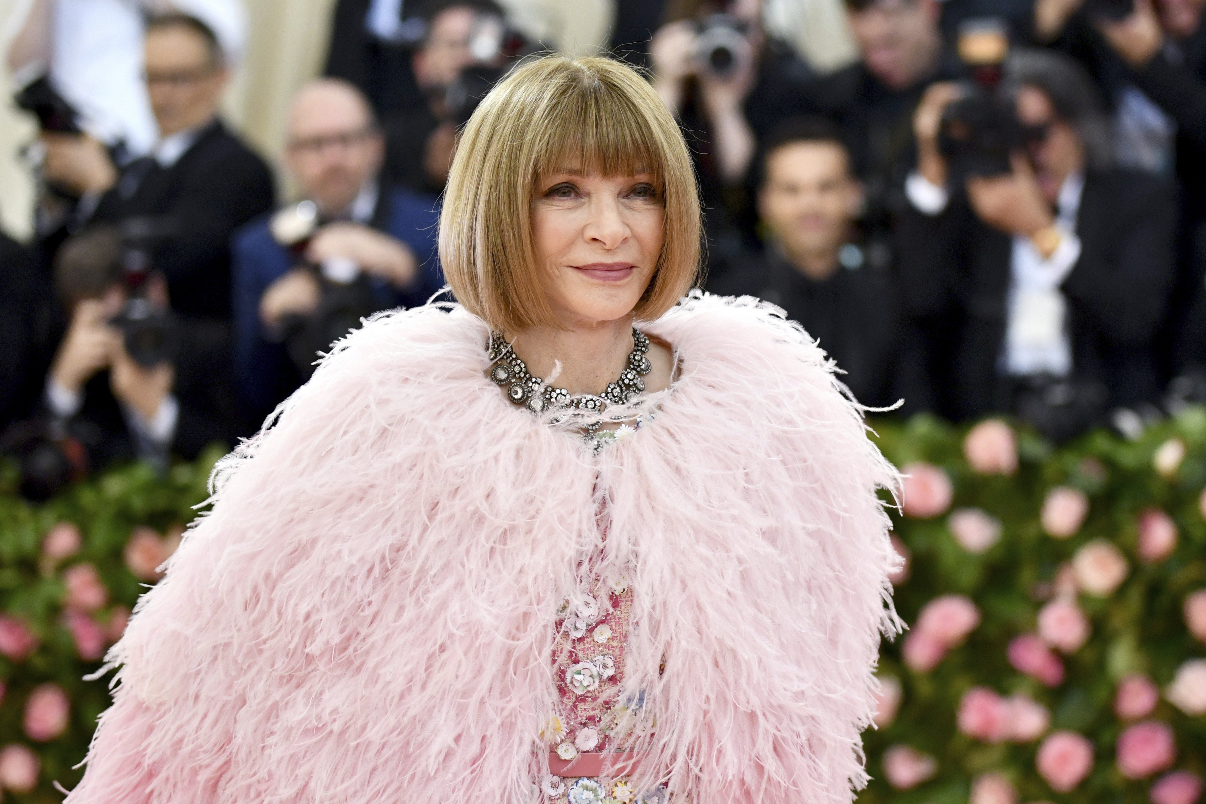 Anna Wintour attends the Met Gala in 2019