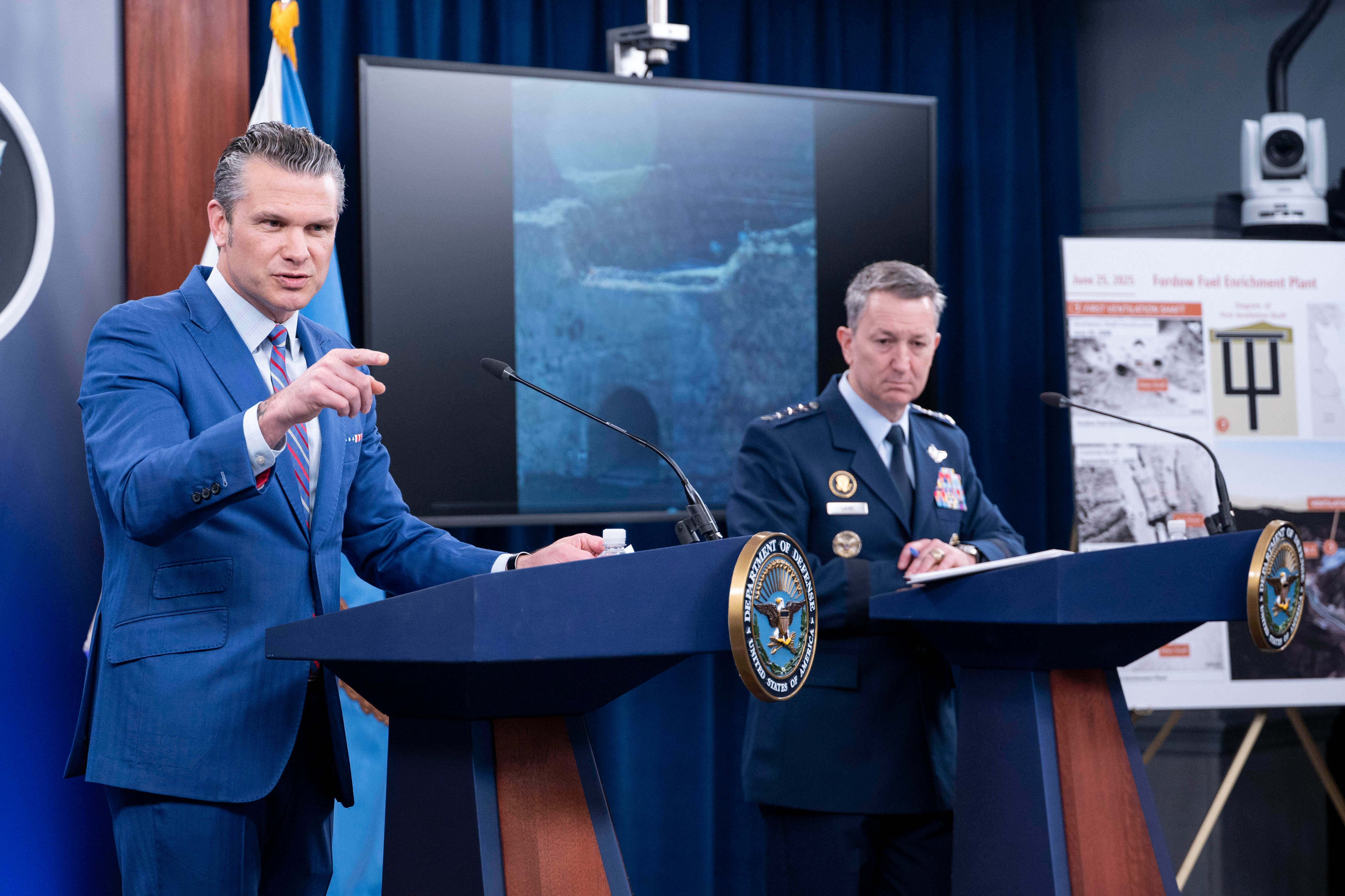 How the US used its bunker-buster bombs at Iranian nuclear sites