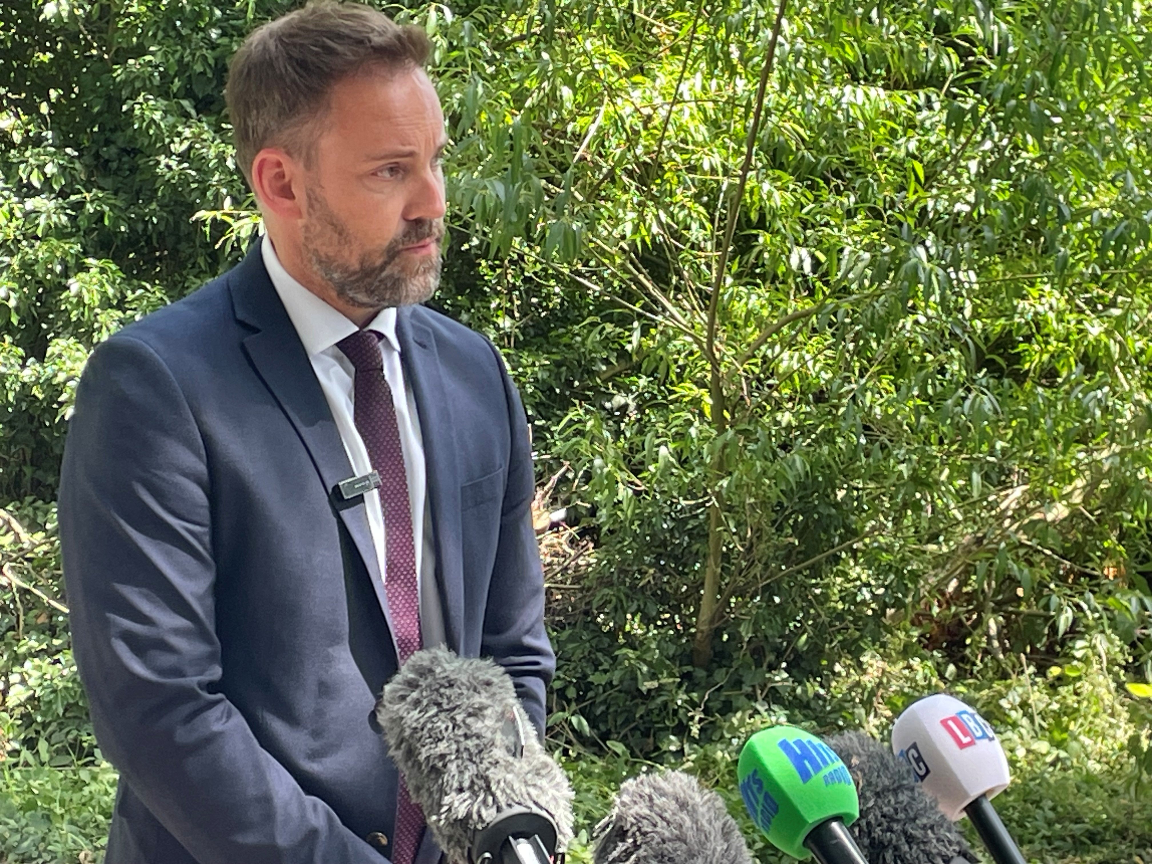 West Midlands Police Detective Superintendent Jim Munro (Matthew Cooper/PA)