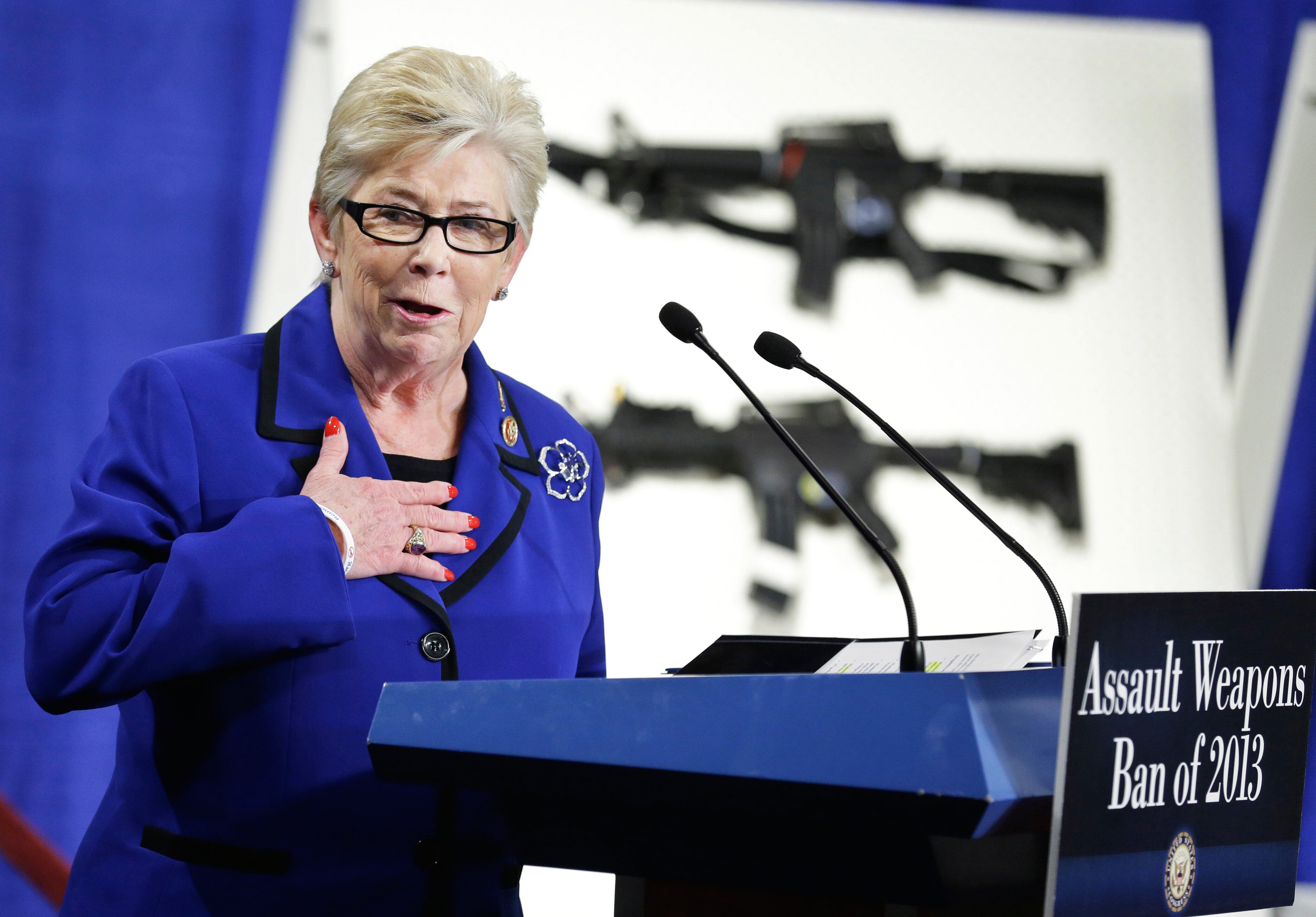 Obit Carolyn McCarthy