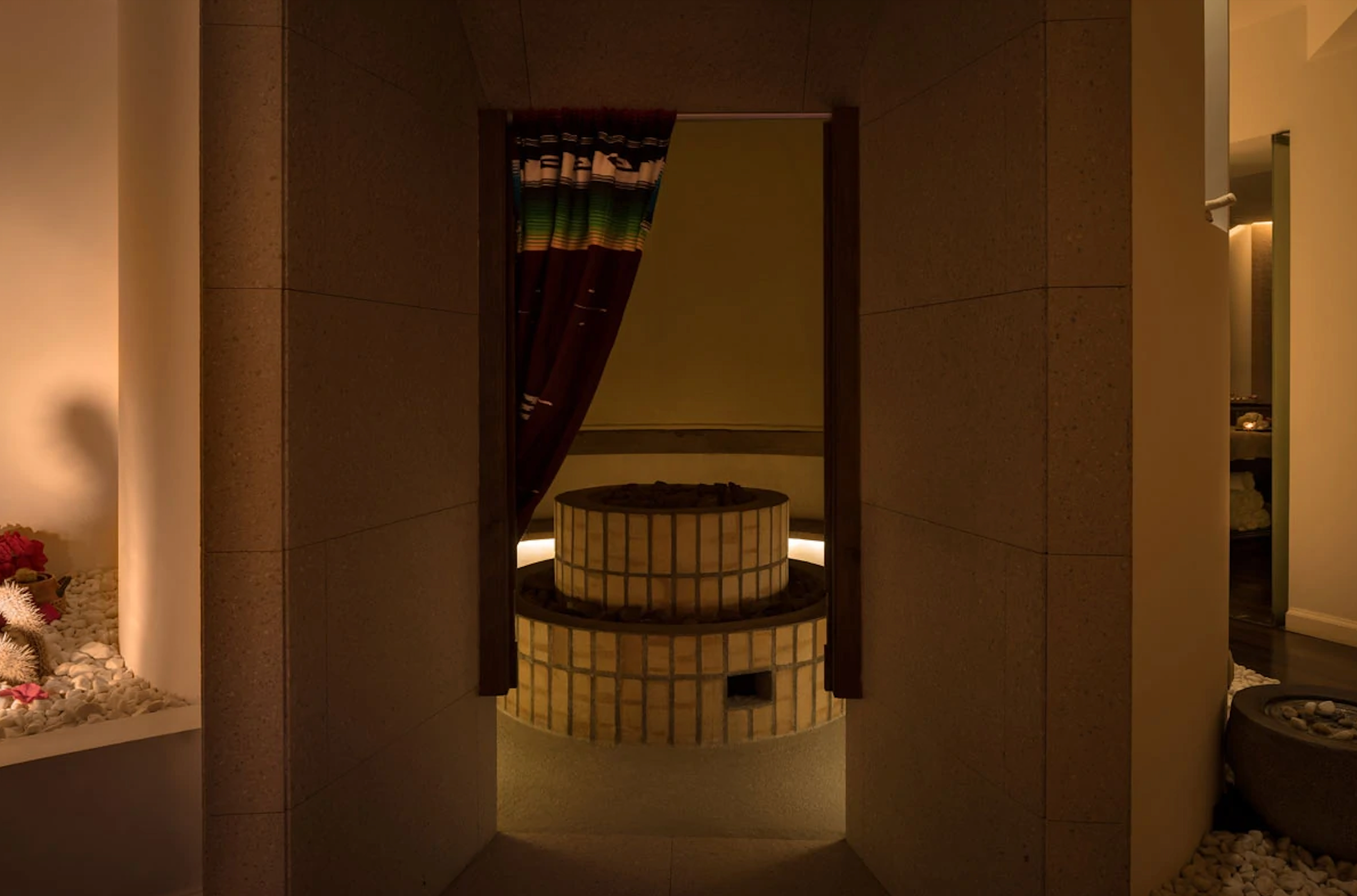 El Palace’s spa is known for its Temazcal sauna