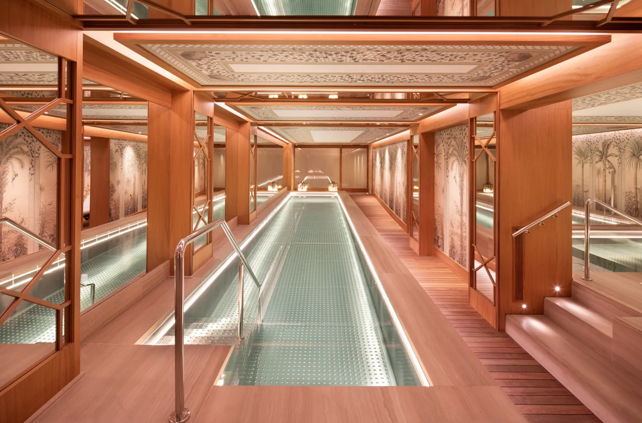 The Majestic’s picturesque Wellness Area