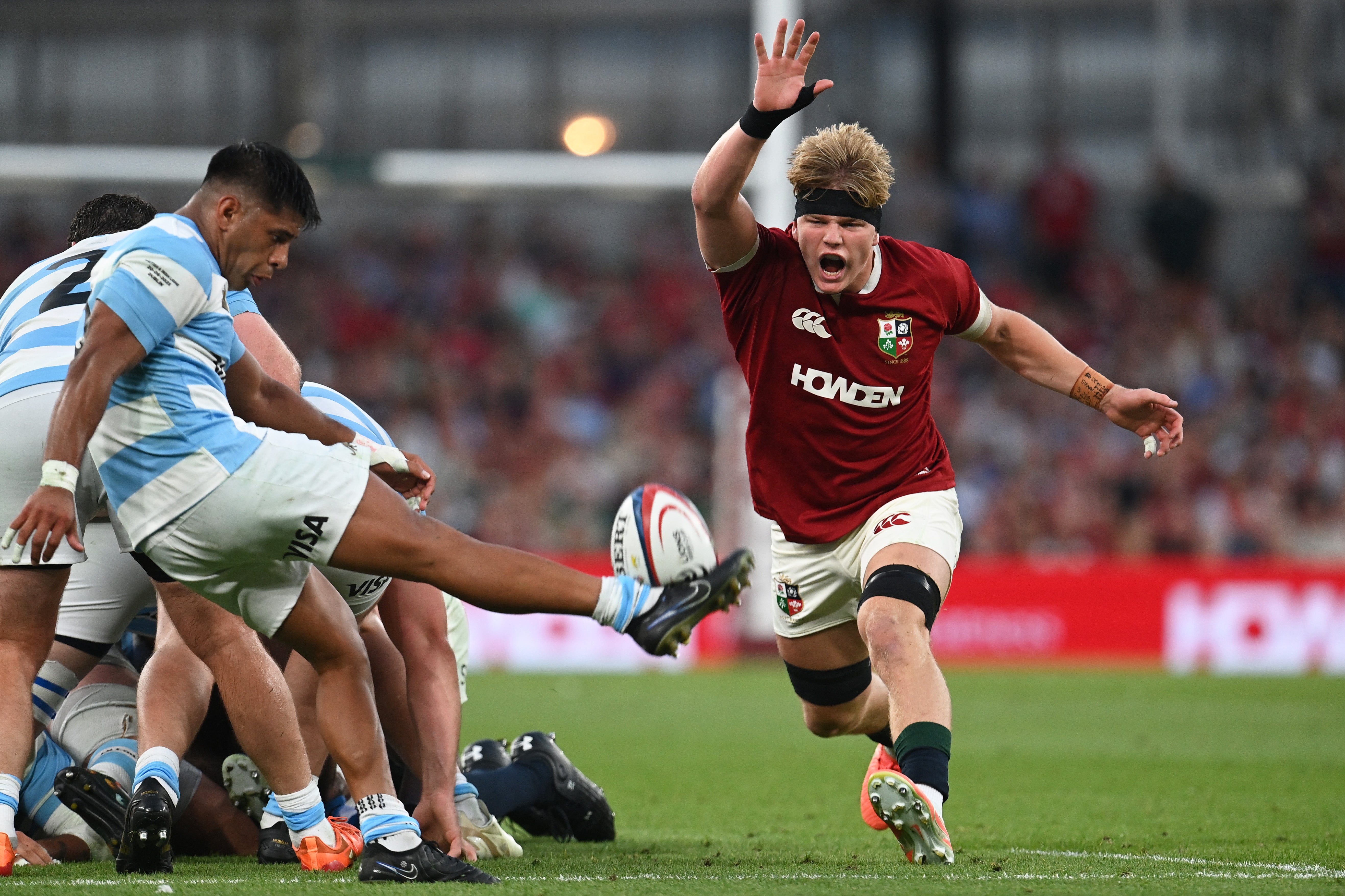Henry Pollock made his first Lions appearance against Argentina and has now been handed a maiden start