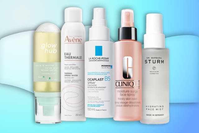 <p>You can spritz these on while bare-faced, or after you’ve done your make-up</p>