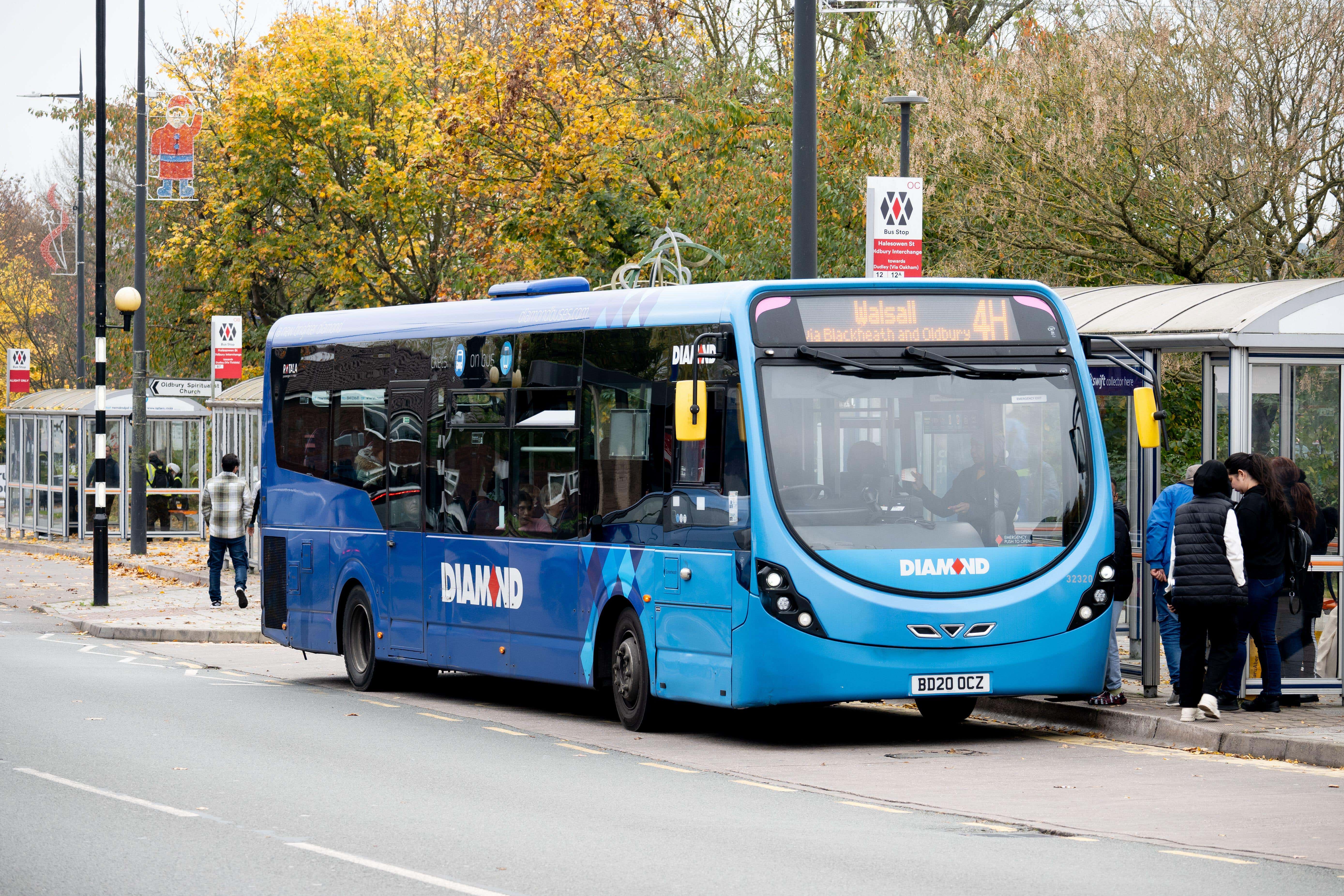 A National Audit Office report says bus passenger numbers are below pre-coronavirus levels (Alamy/PA)