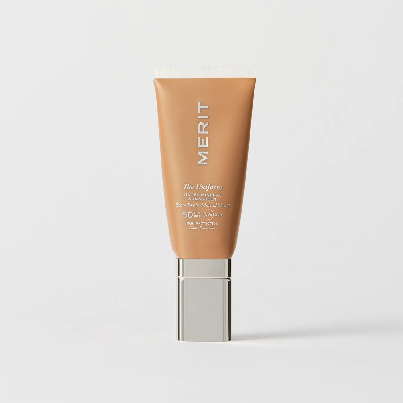 Merit The Uniform Tinted Mineral Sunscreen SPF 50, £34