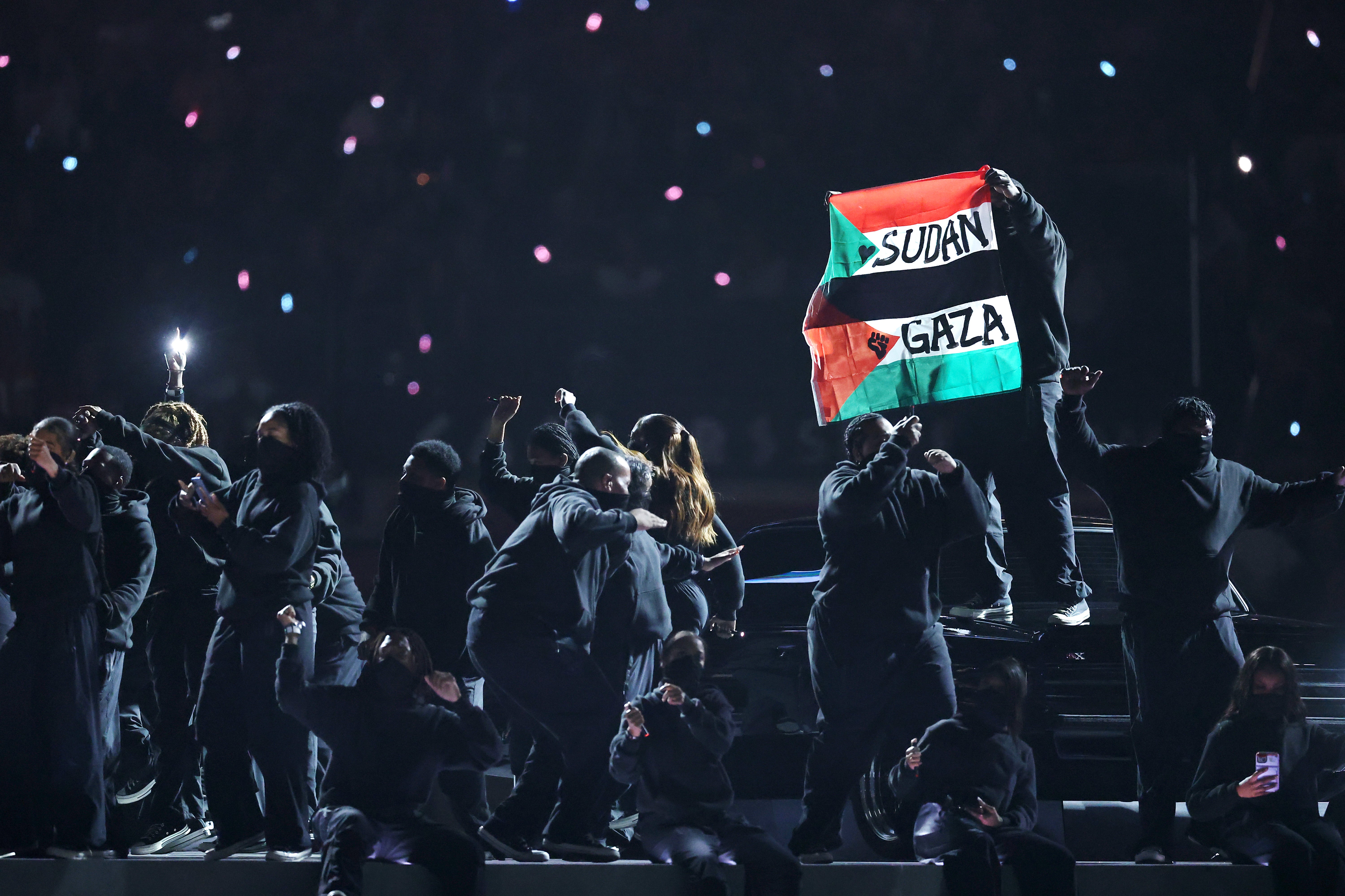 Zul-Qarnain Kwame Nantambu had permission to be on the field during the performance but “deviated from his assigned role” after he interrupted the show on February 9, Louisiana State Police said.