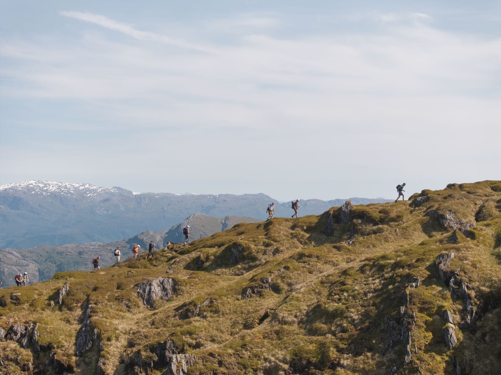 Leaving behind work emails and notifications for the stillness of the wilderness in Norway