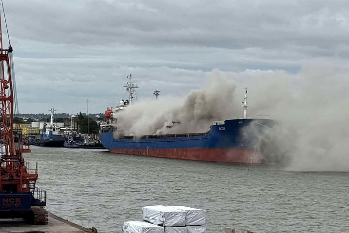 Residents and businesses have been advised to keep their windows and doors closed