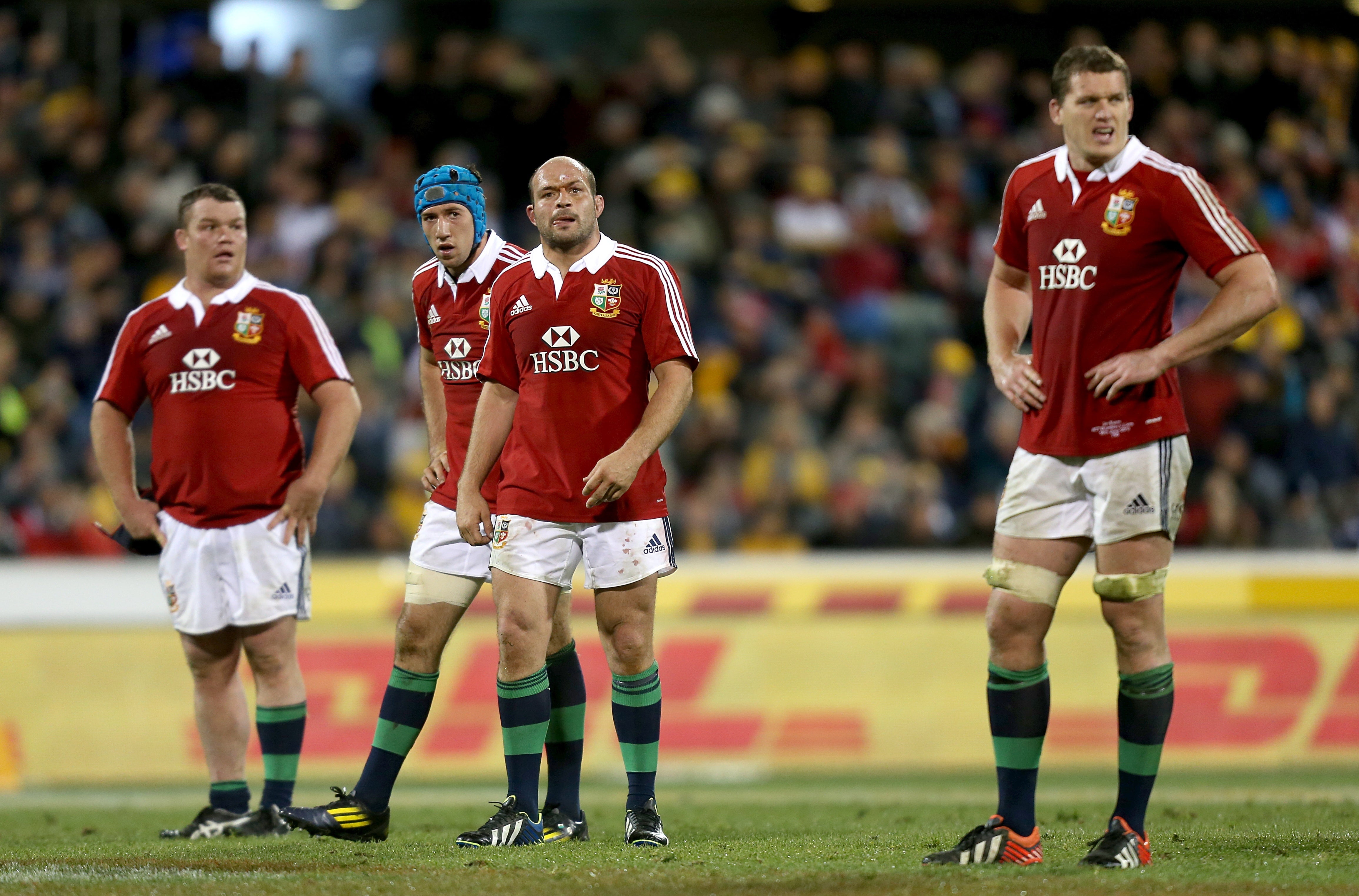 The Lions lost to the Brumbies in a tour match in 2013