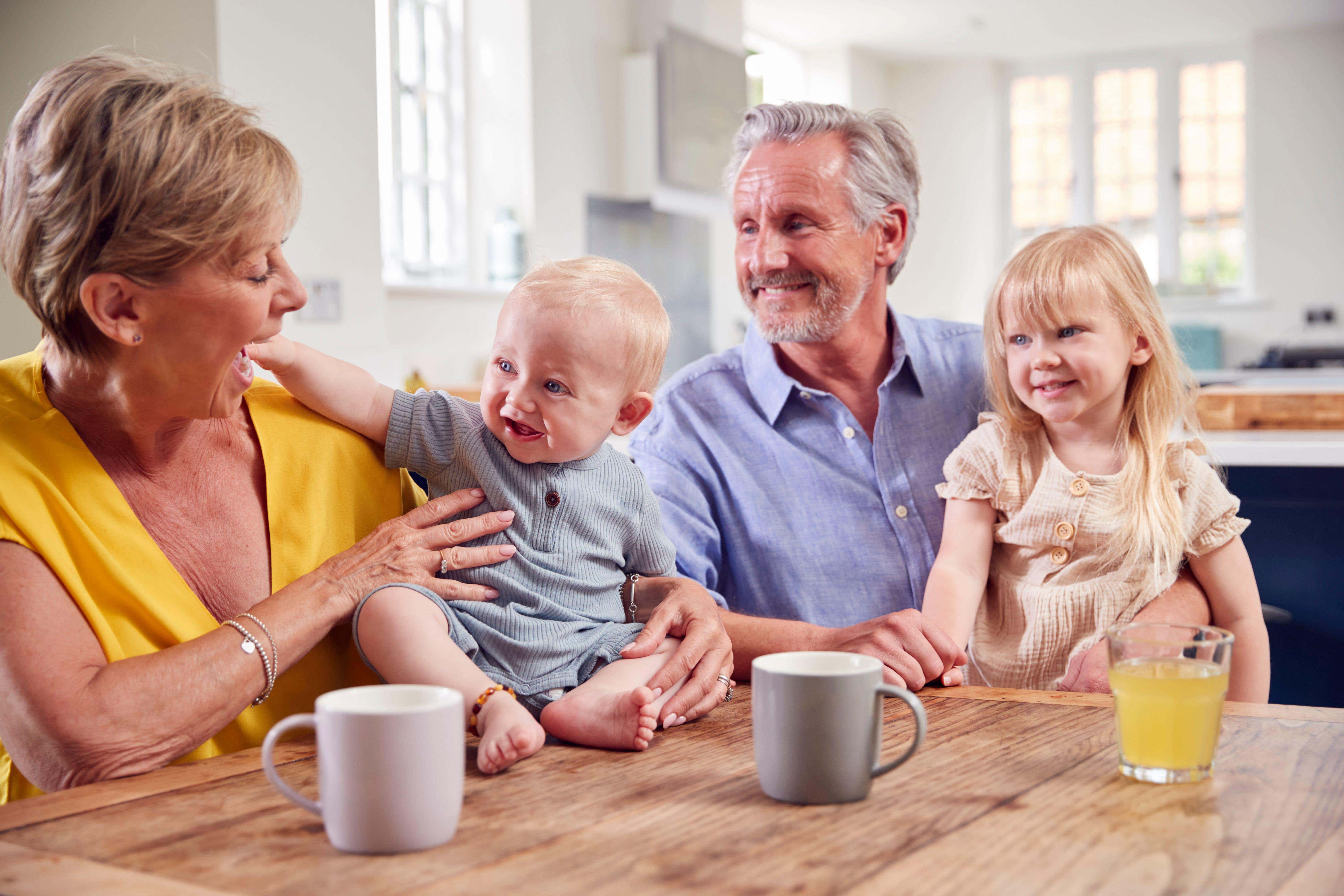 ‘Grandchildren make us see the world anew’