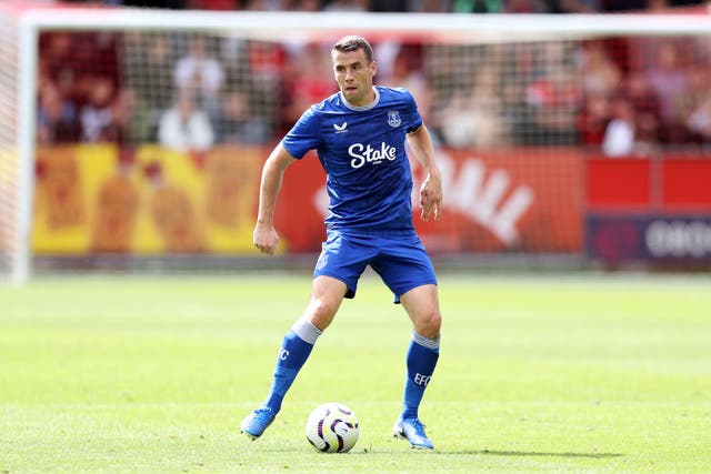 <p>Seamus Coleman has agreed a new one-year deal at Everton</p>