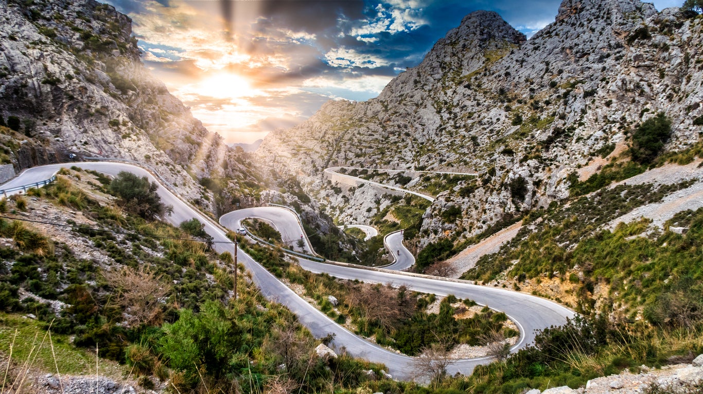 The punishing switchbacks of Mallorca’s iconic Sa Colabra